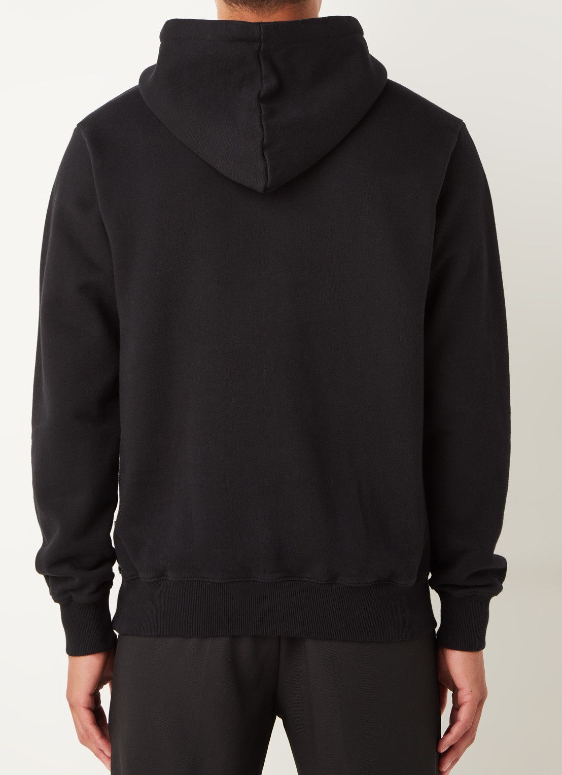 OLAF Hoodie met logo - achterkant 3 zwart