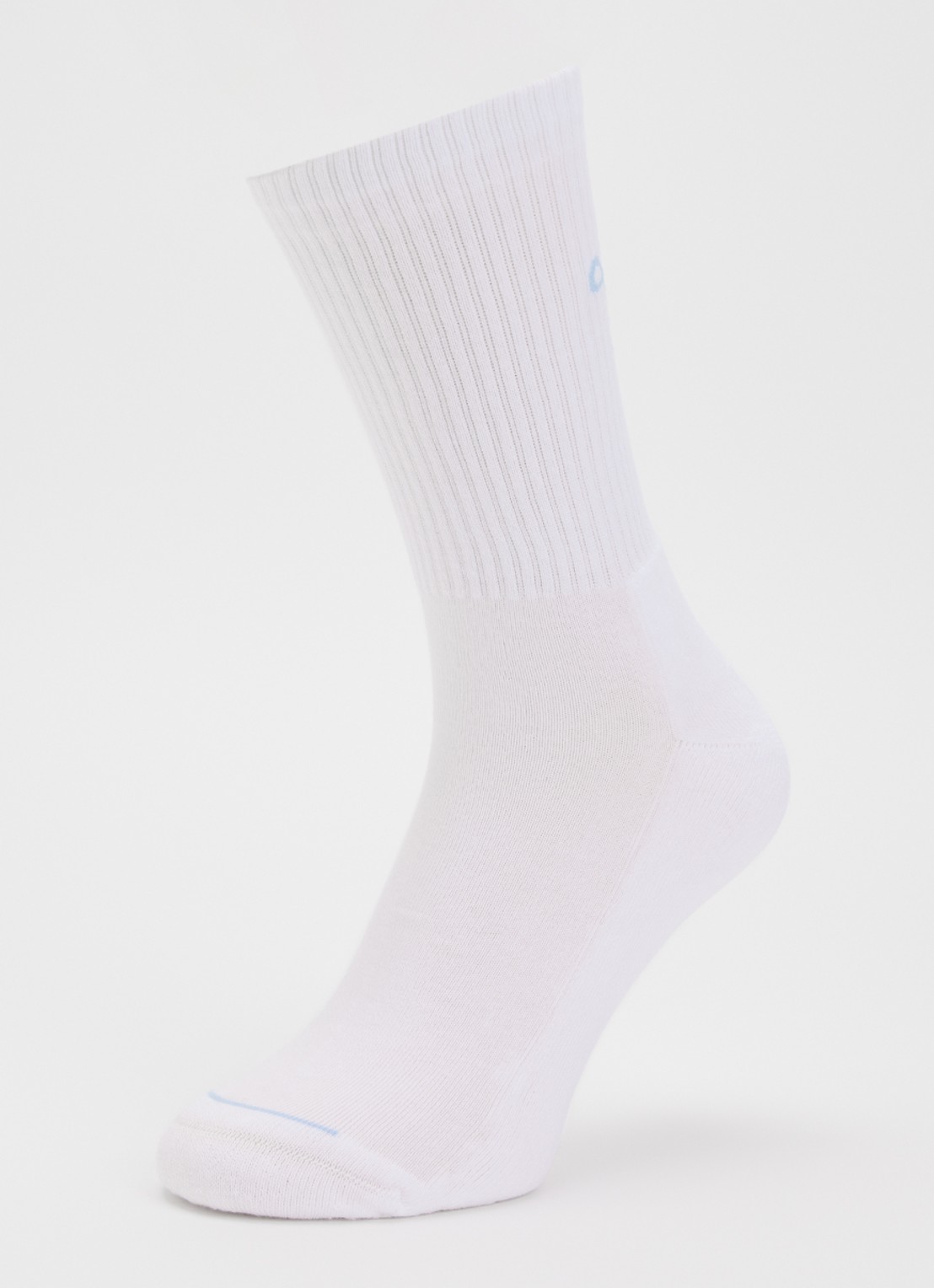 OLAF Monogram sokken met logo - detail wit
