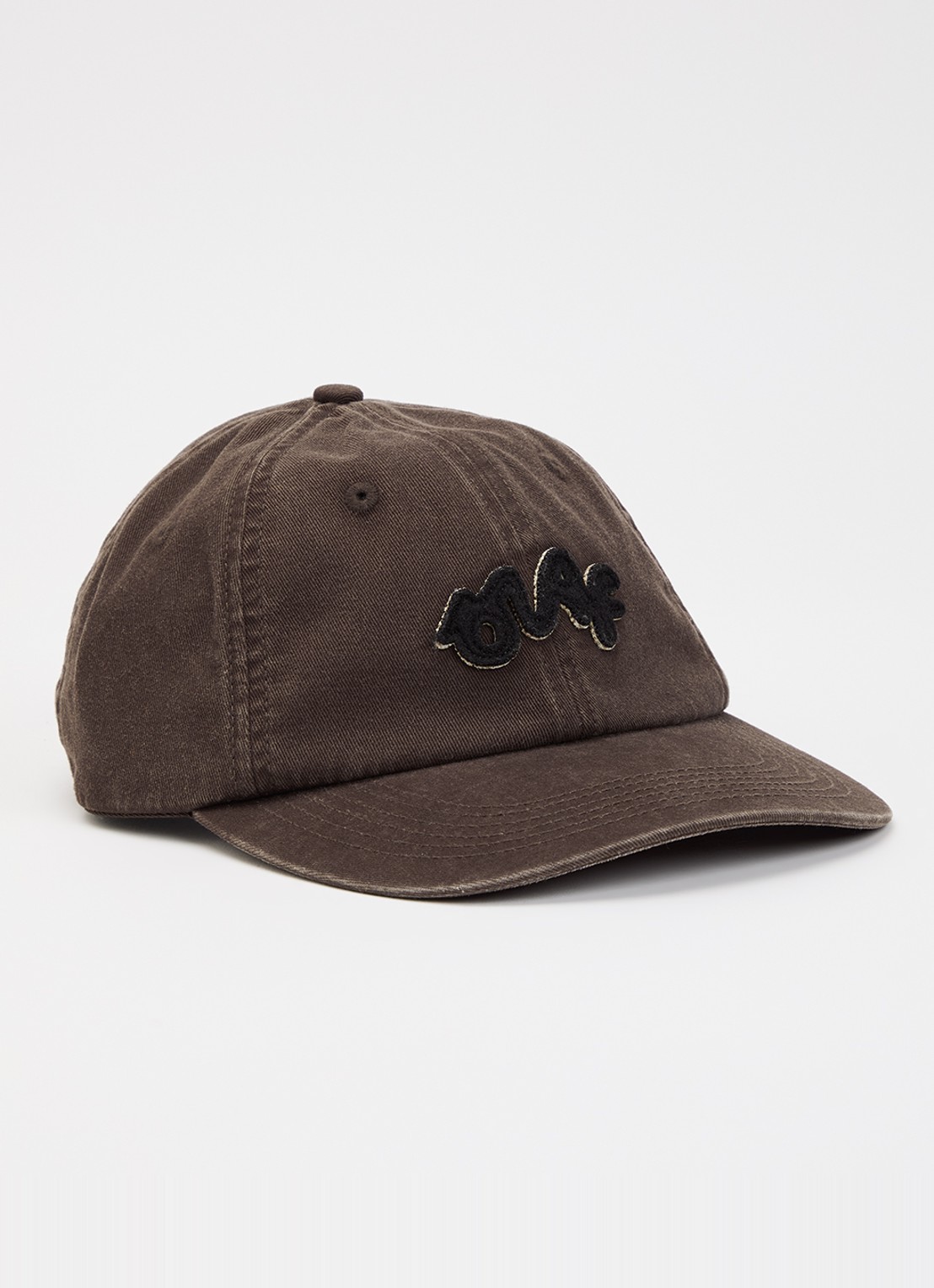 OLAF Pet met logo - voorkant bruin