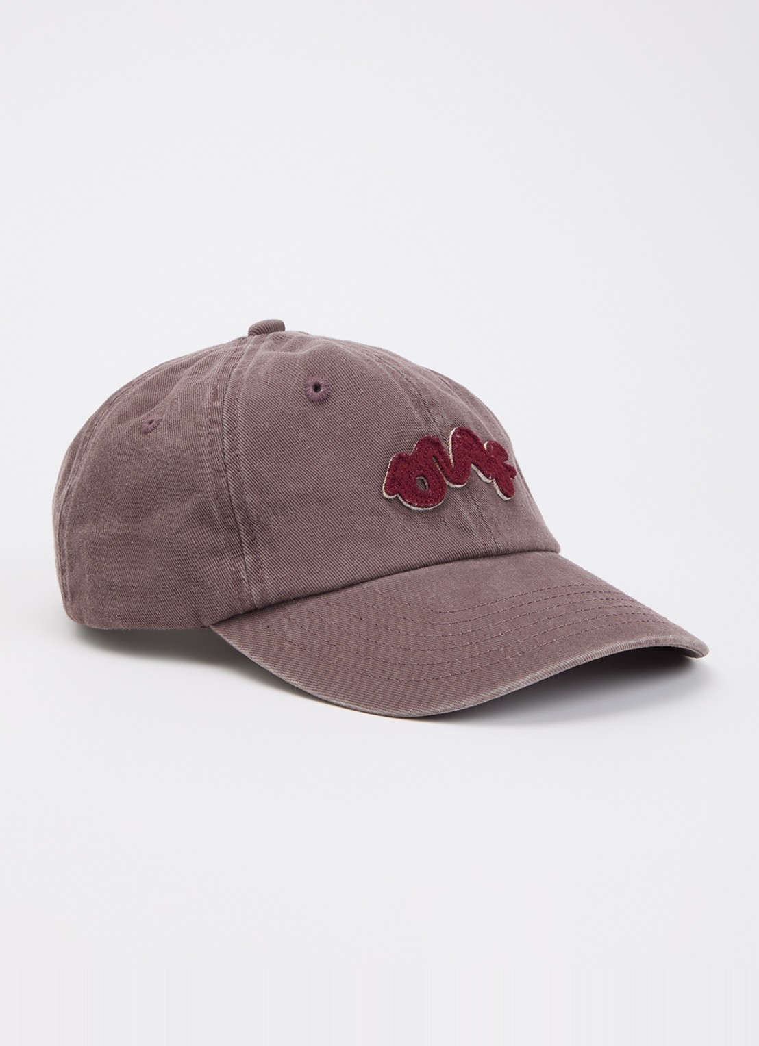 OLAF Signature pet met logoborduring - voorkant taupe