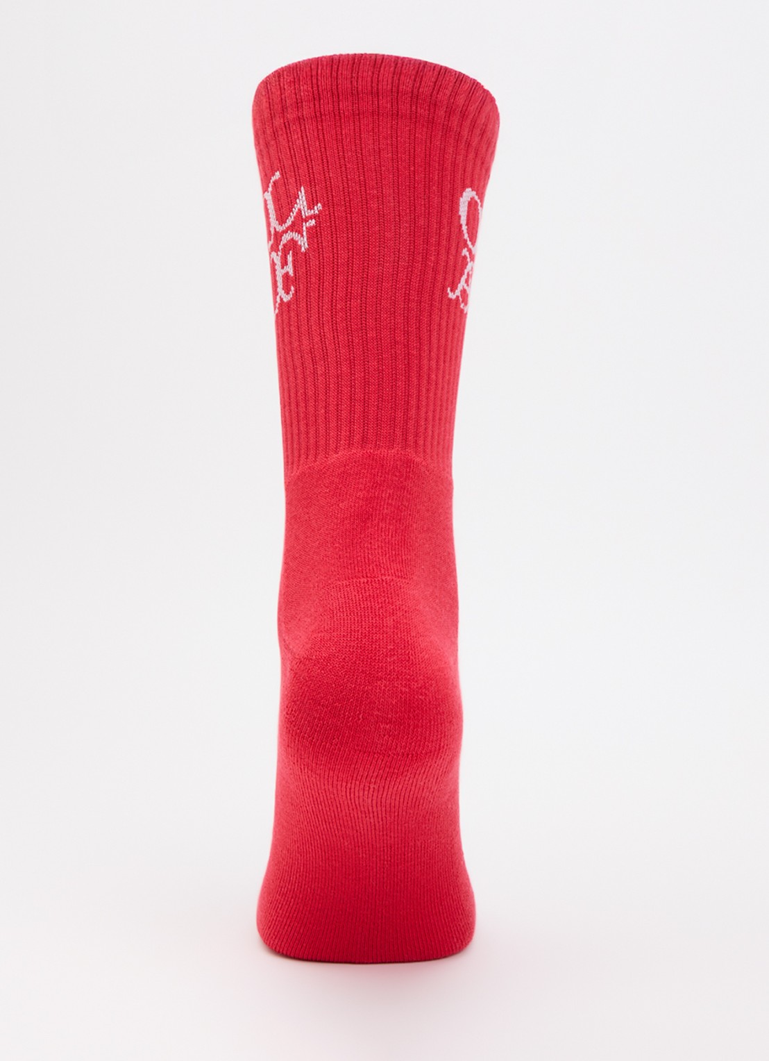OLAF Sokken met logo - voorkant 2 rood