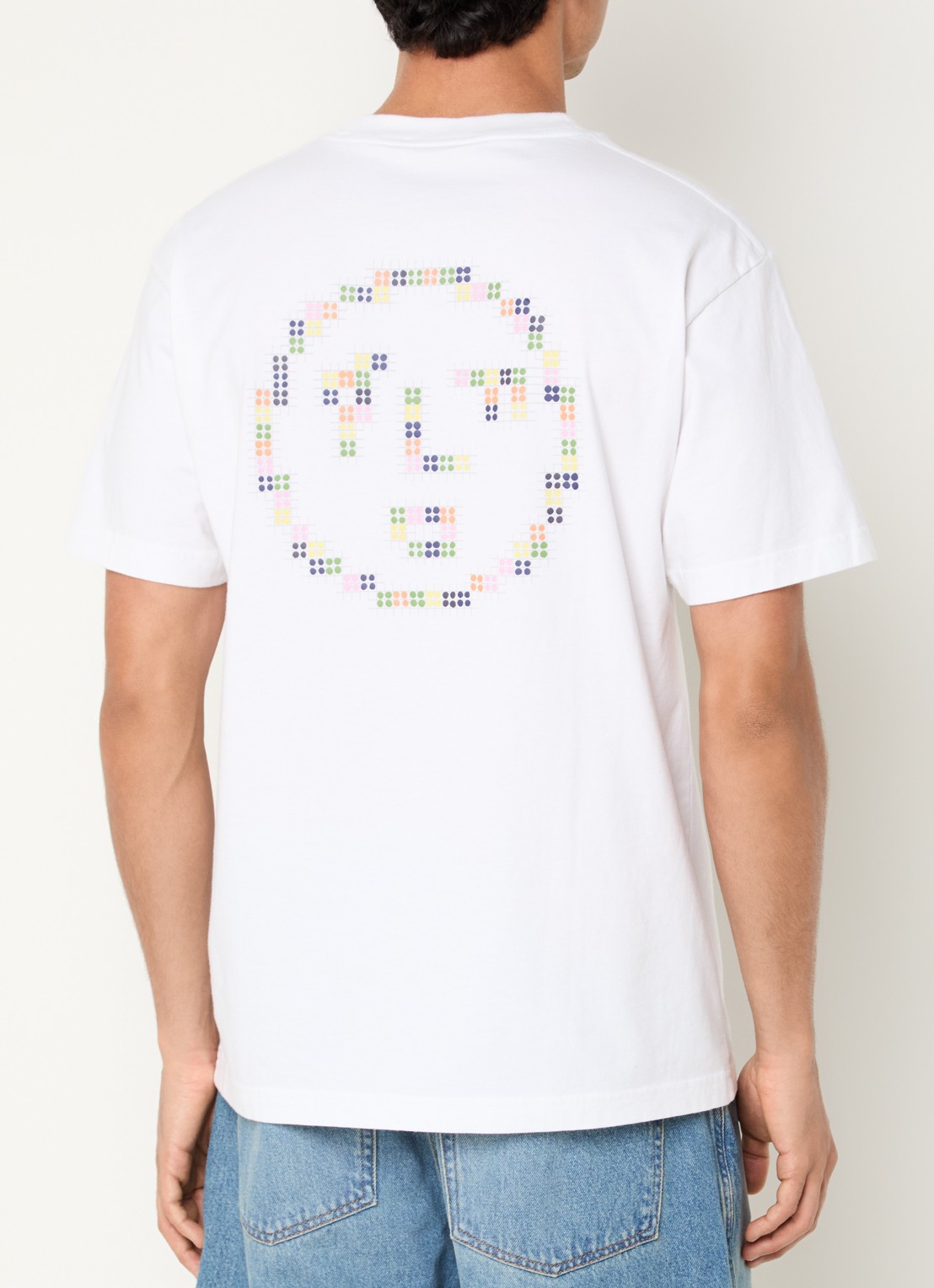 OLAF T-shirt met front- en backprint - detail 2 wit