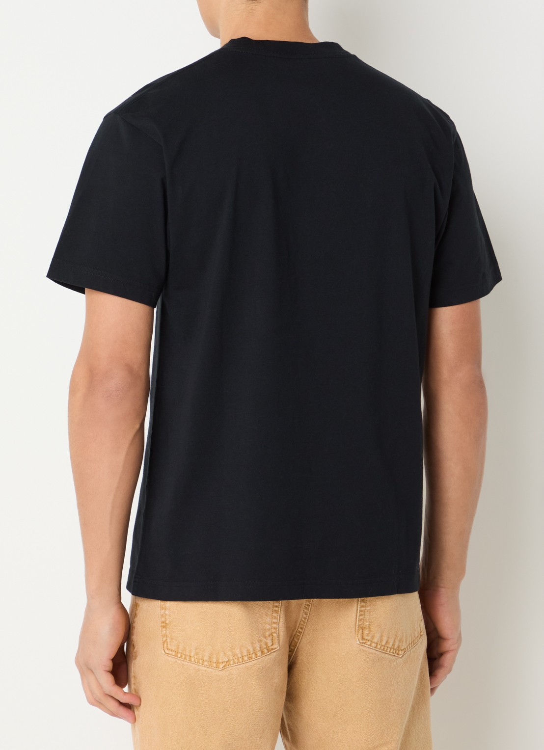 OLAF T-shirt met logoprint - achterkant 2 zwart