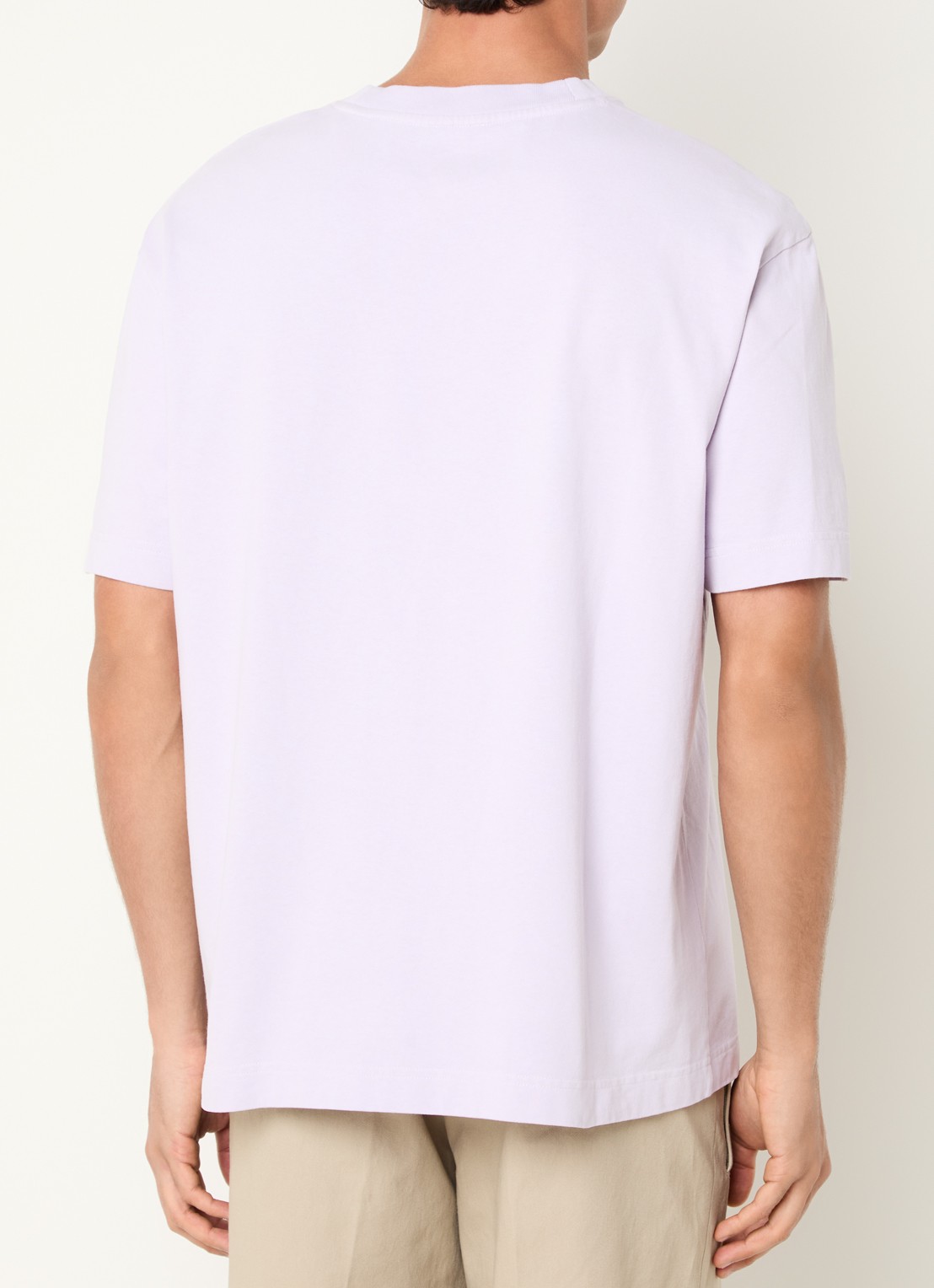 OLAF T-shirt met logoprint - achterkant 3 paars