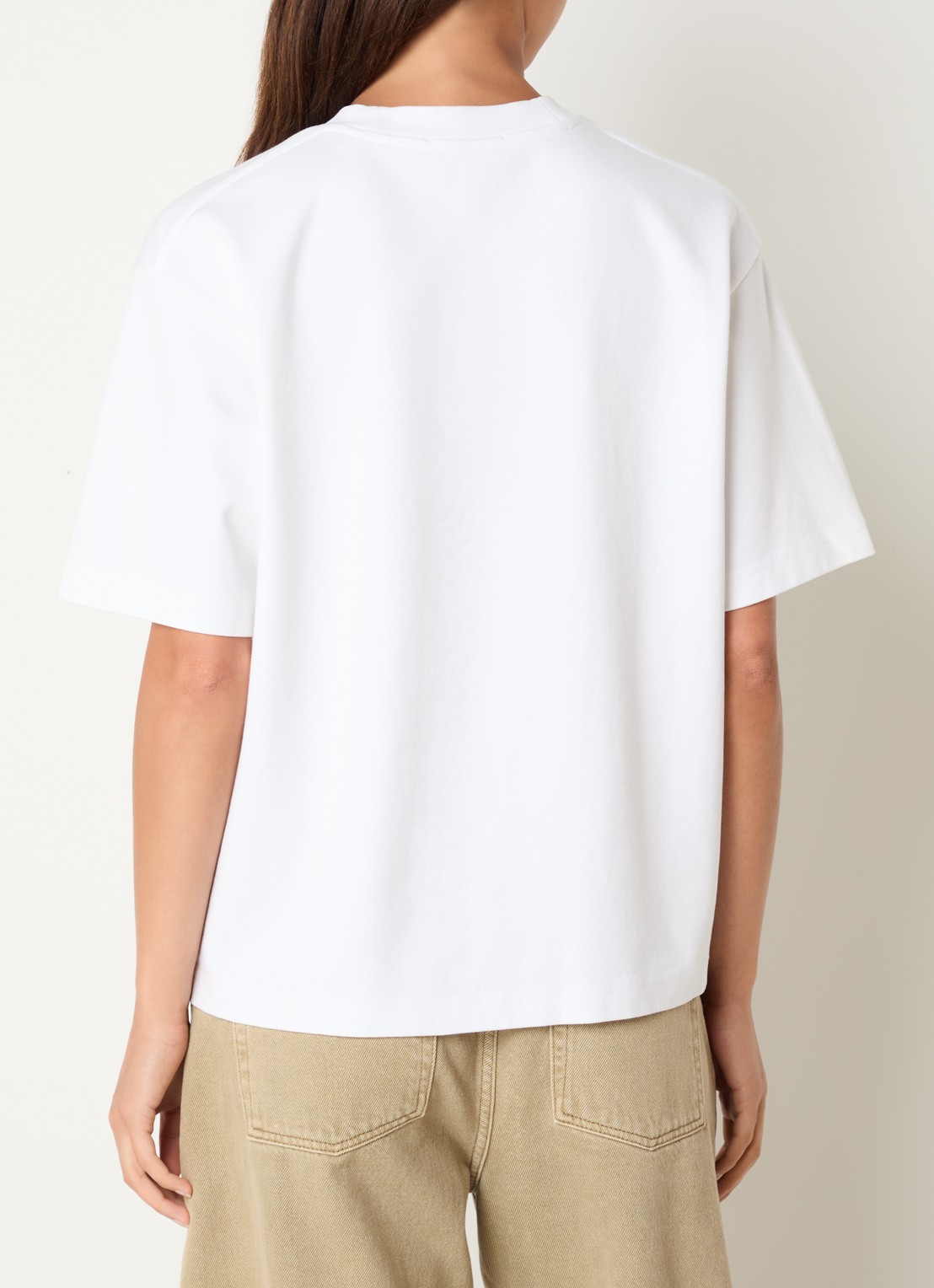 OLAF T-shirt met print - achterkant 4 wit