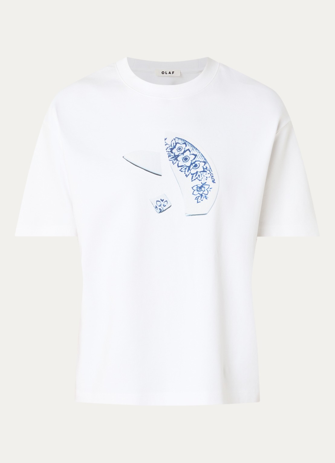 OLAF T-shirt met print - voorkant wit