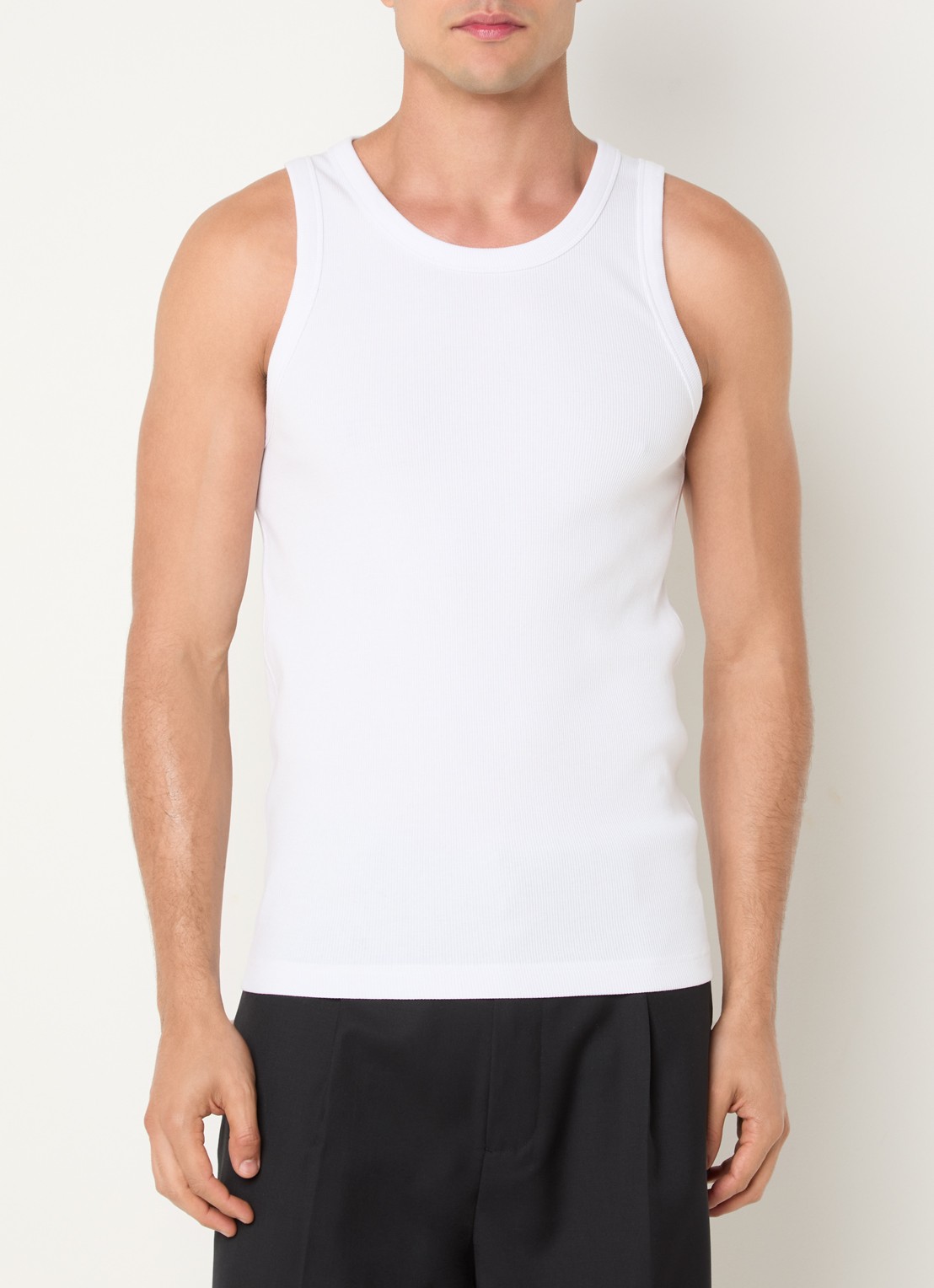 OLAF Tanktop met logo - achterkant 3 wit