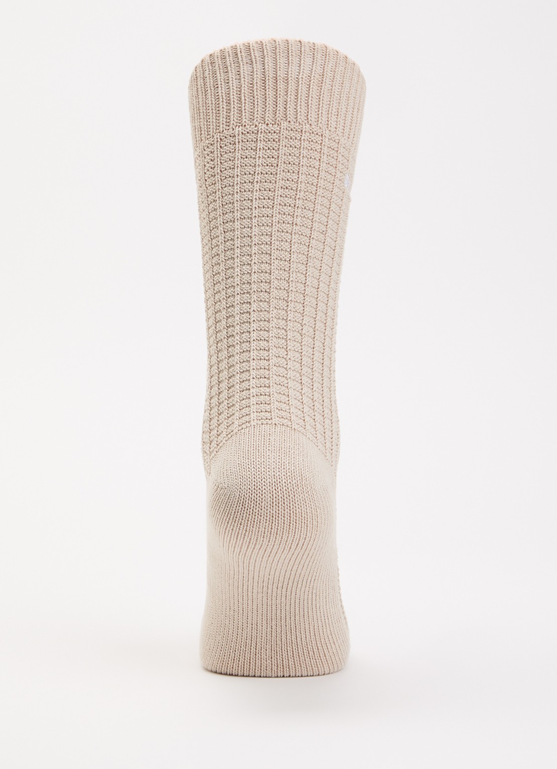 OLAF Waffle sokken in katoenblend  - voorkant 3 beige