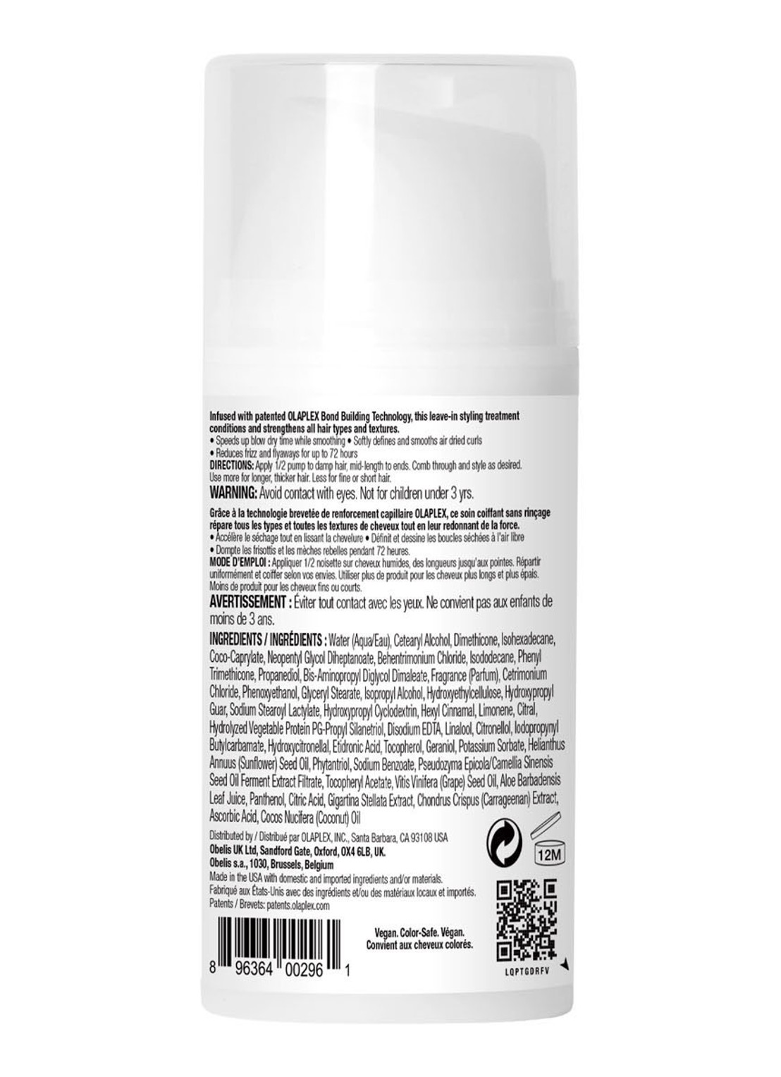Olaplex No. 6 Bond Smoother - styling crème - voorkant 7 undefined