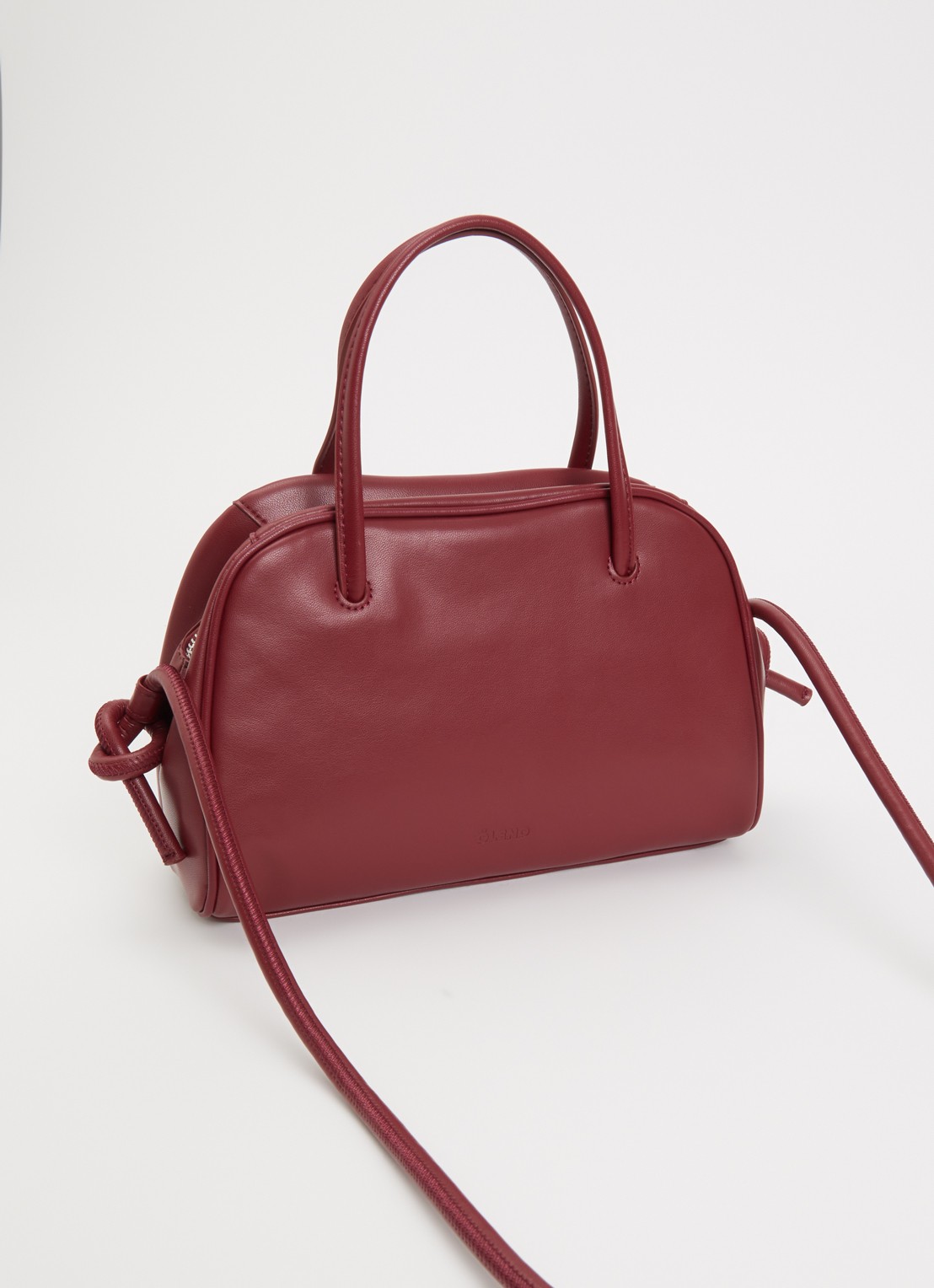 Ölend Mini Brooklyn crossbodytas - achterkant 4 kersenrood