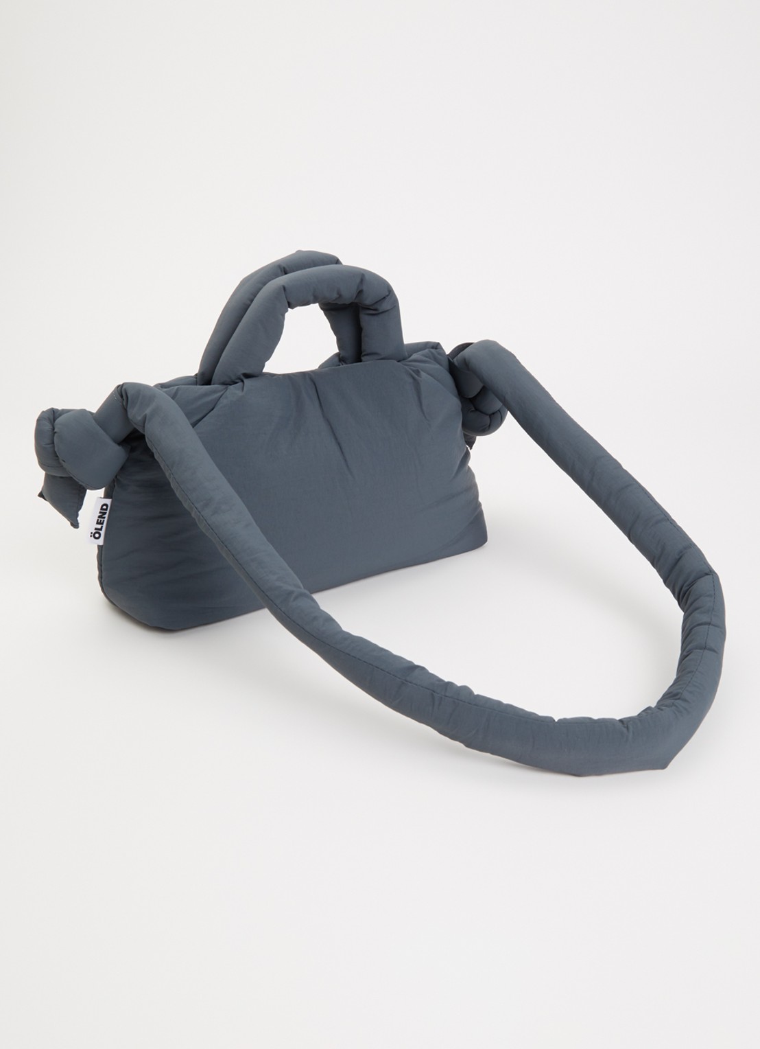Ölend Mini Ona crossbodytas met afneembare schouderriem - achterkant 5 blauwgrijs