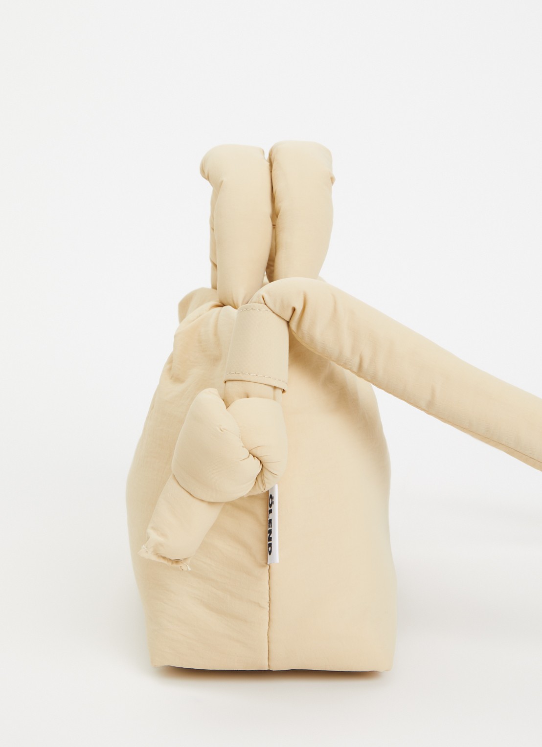 Ölend Mini Ona crossbodytas met afneembare schouderriem - detail 2 lichtgeel