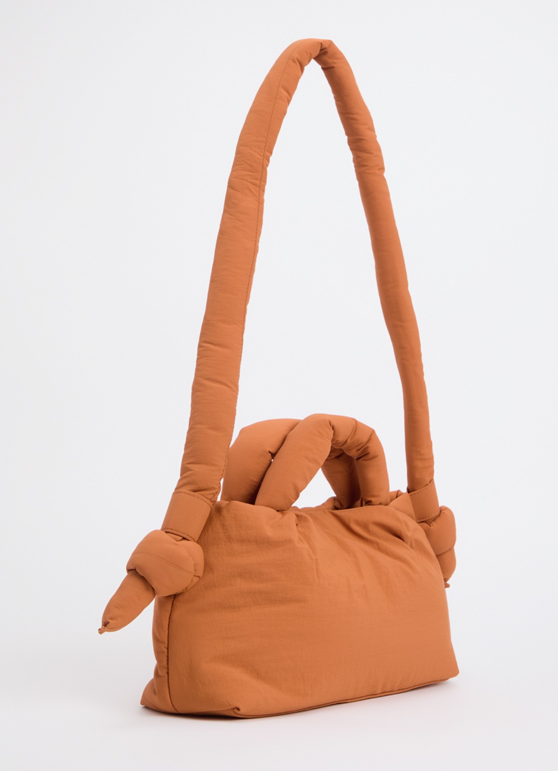 Ölend Mini Ona crossbodytas met afneembare schouderriem - achterkant 5 oranjebruin