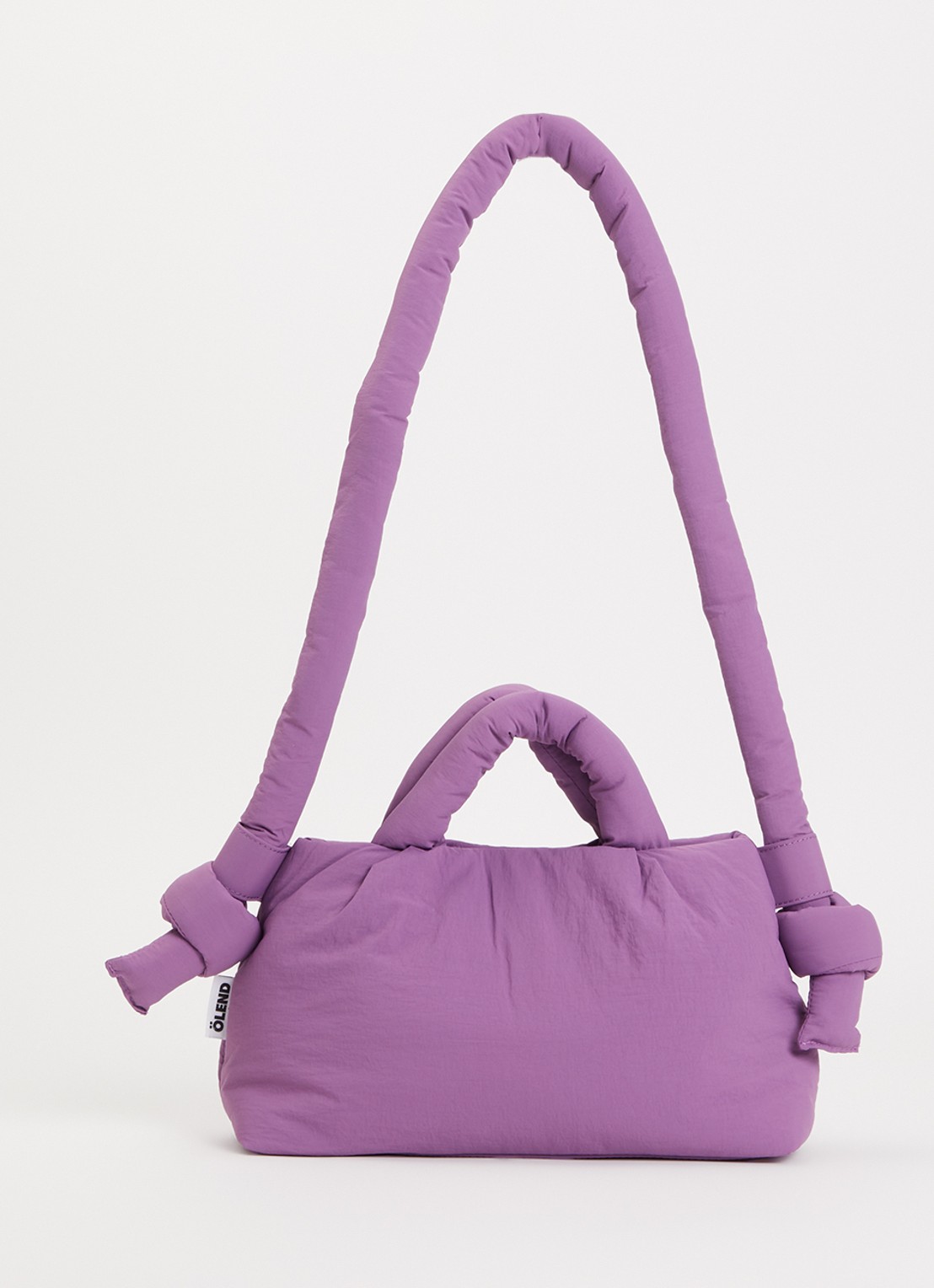 Ölend Mini Ona crossbodytas met afneembare schouderriem - voorkant 5 paars