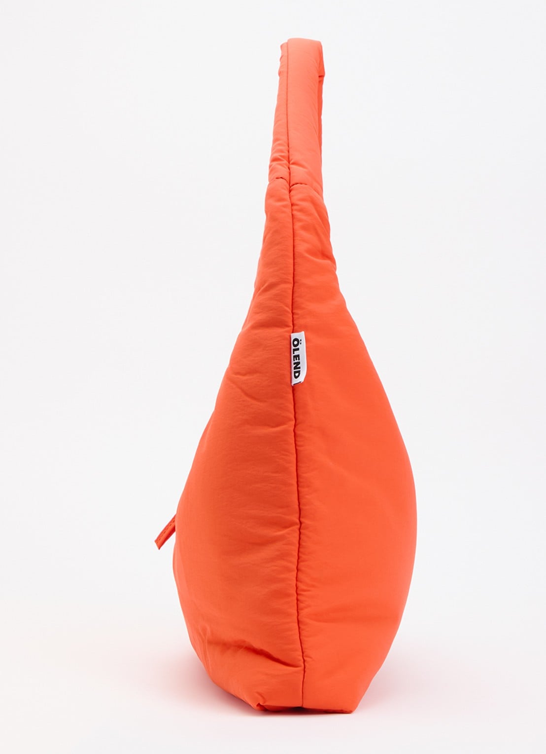 Ölend Nico gewatteerde schoudertas  - detail 2 oranje