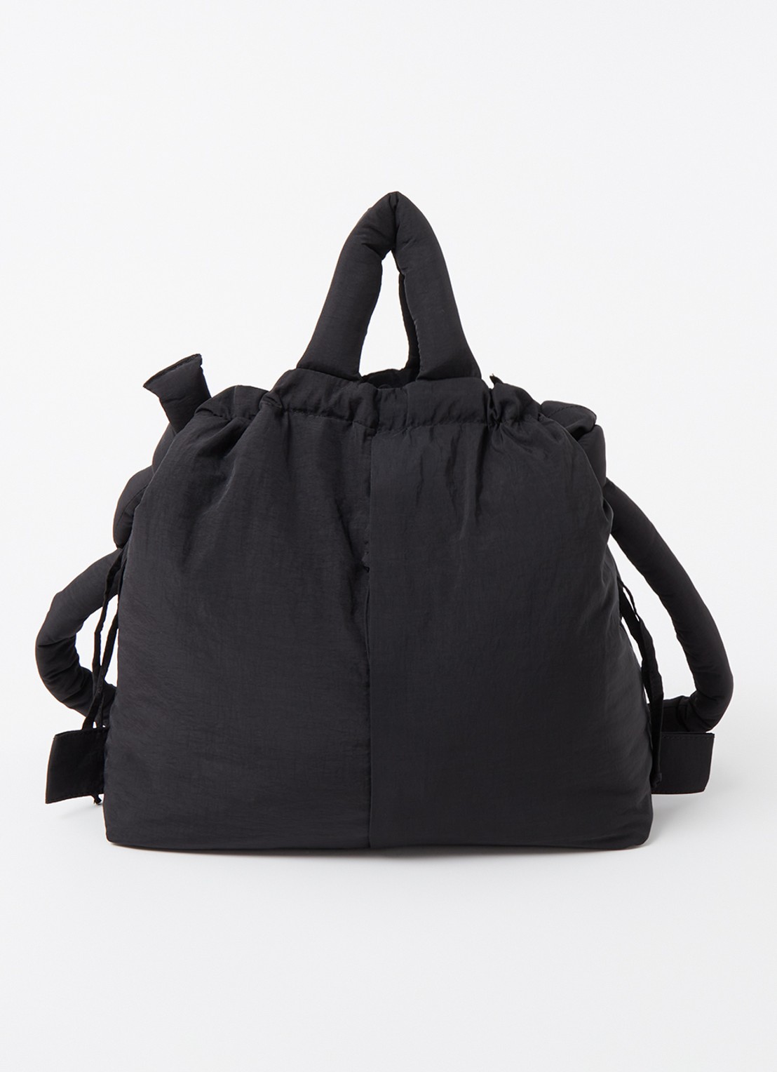 Ölend Ona gewatteerde crossbodytas  - voorkant 4 zwart