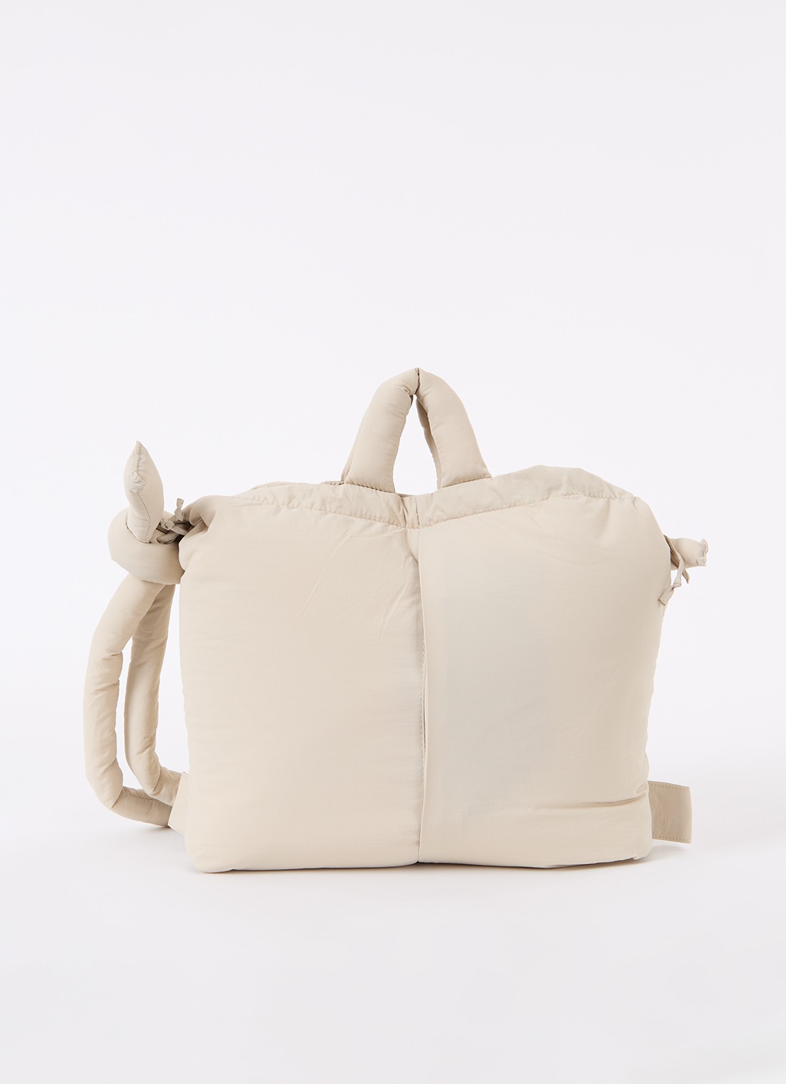 Ölend Ona gewatteerde crossbodytas  - voorkant 2 beige