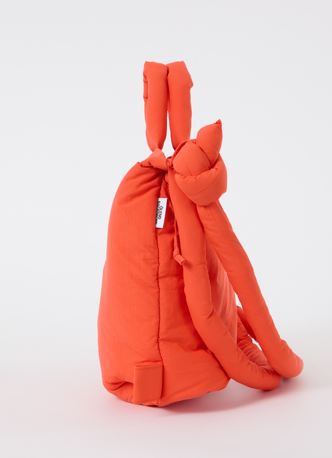 Ölend Ona gewatteerde crossbodytas  - detail 4 oranjerood
