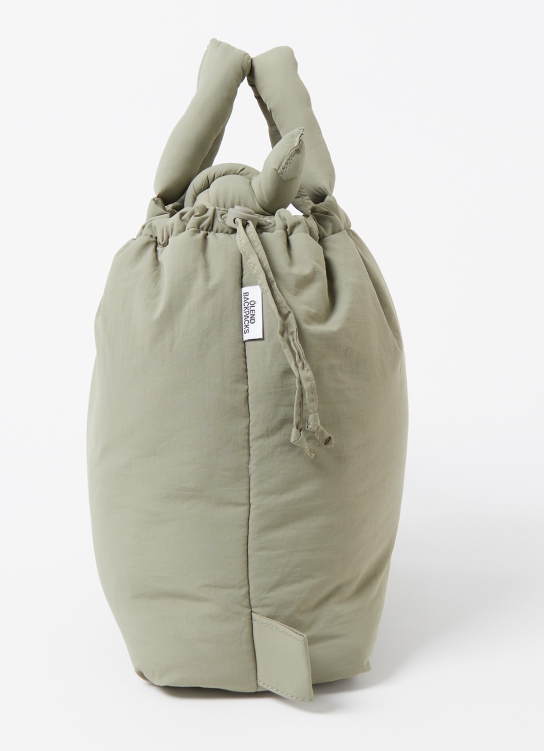 Ölend Ona gewatteerde crossbodytas  - detail 4 olijfgroen