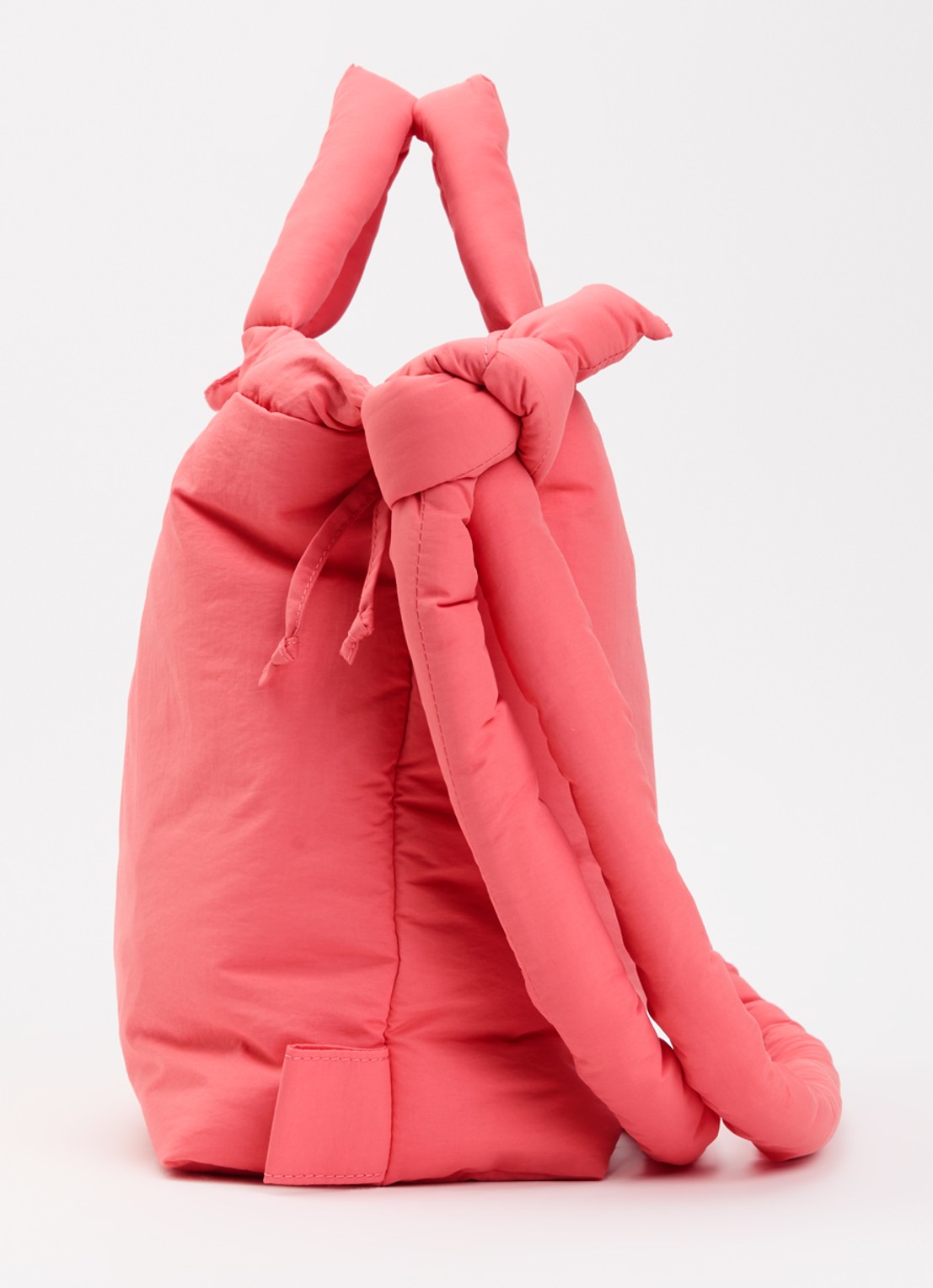 Ölend Ona gewatteerde crossbodytas - detail 2 koraalroze