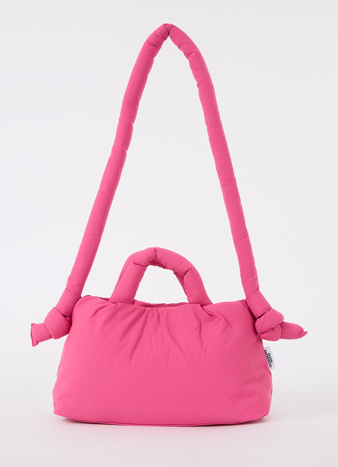 Ölend The Mini Ona handtas met afneembare schouderriem  - voorkant fuchsia