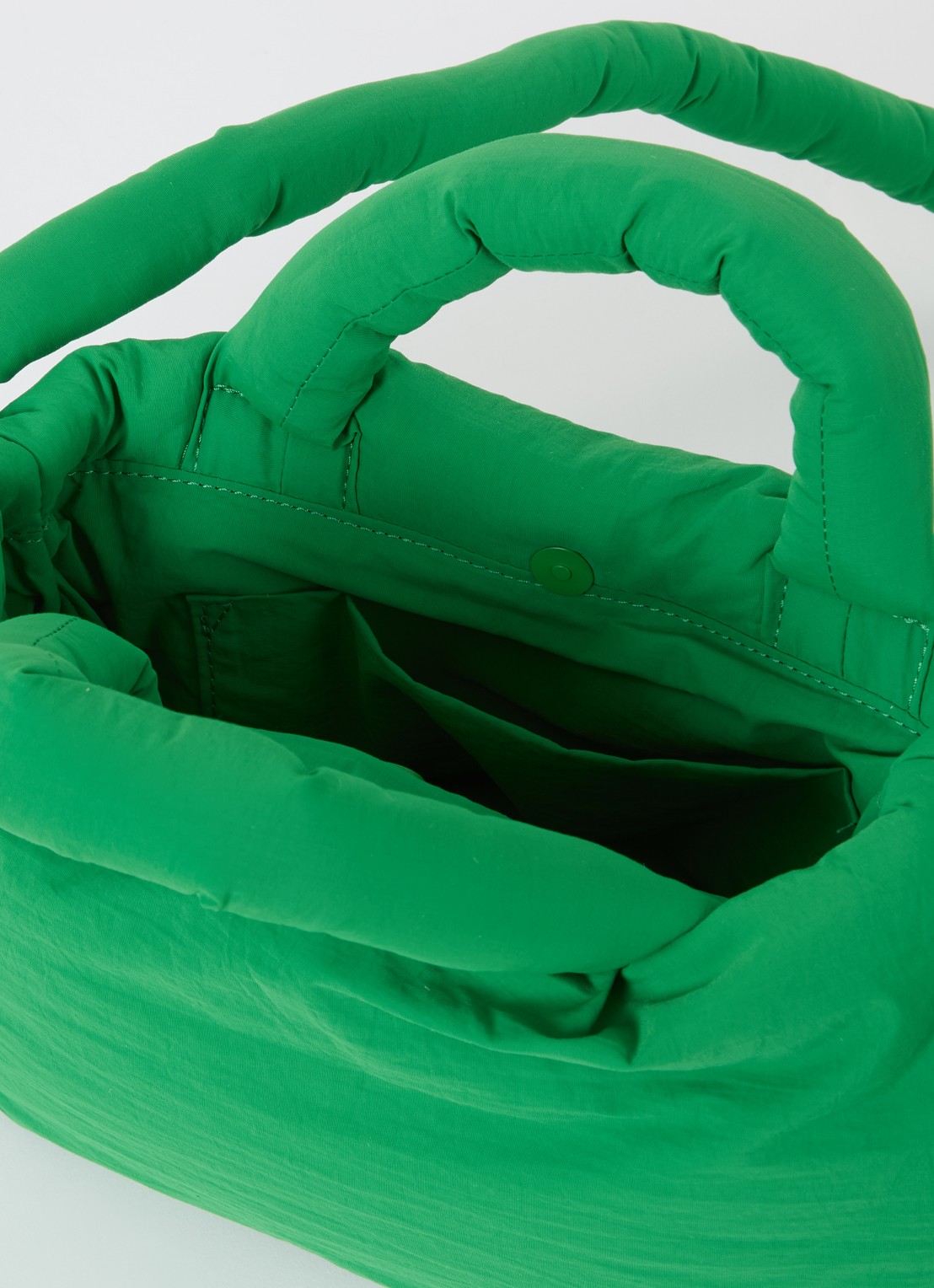 Ölend The Mini Ona handtas met afneembare schouderriem  - detail groen