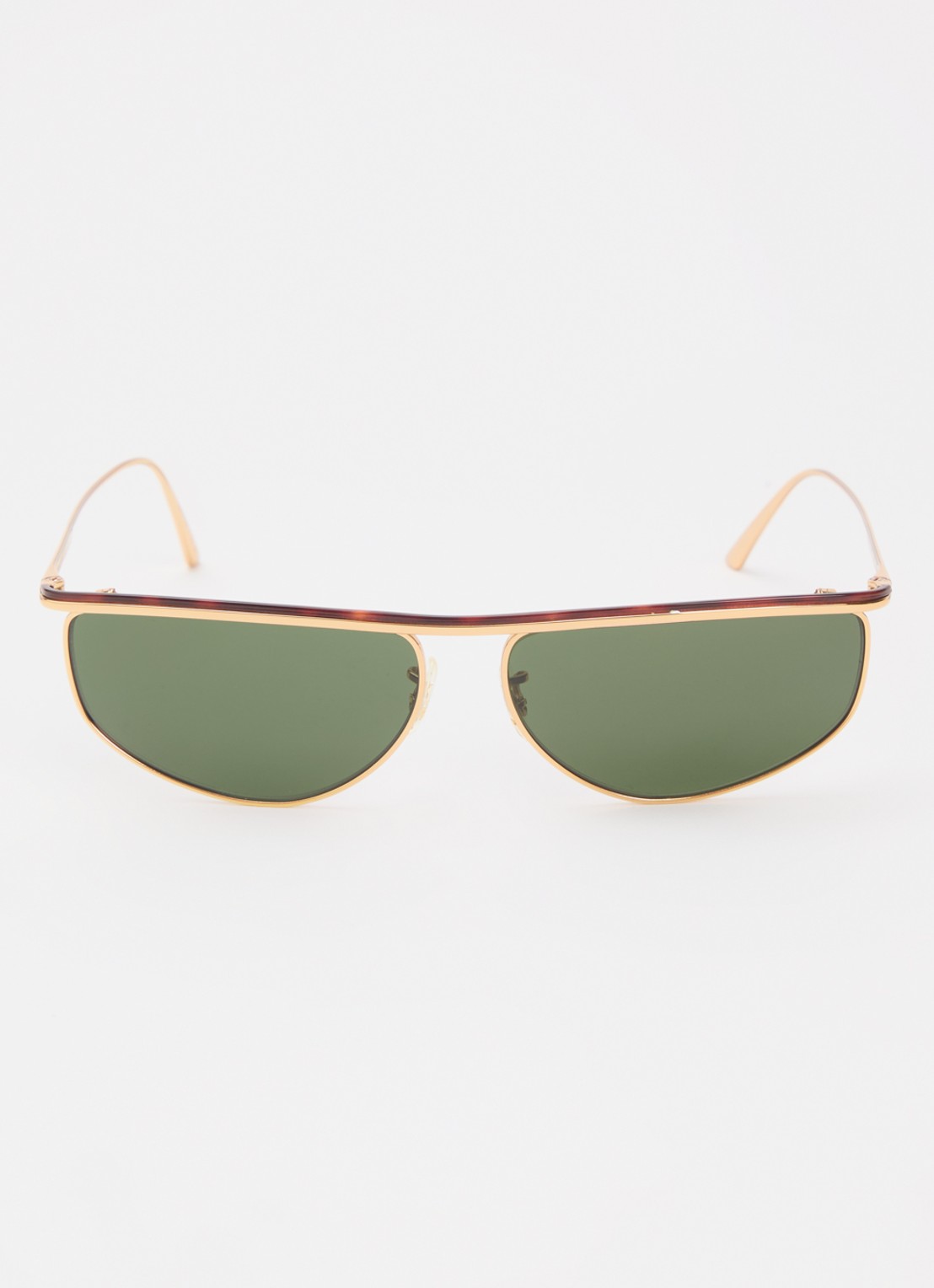 Oliver Peoples 1986C zonnebril OV1367S - detail goud