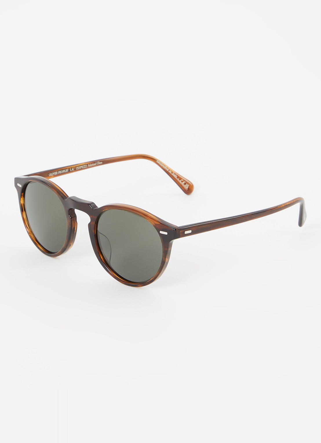 Oliver Peoples Gregory Peck Sun zonnebril gepolariseerd OV5217S  - voorkant 4 bruin