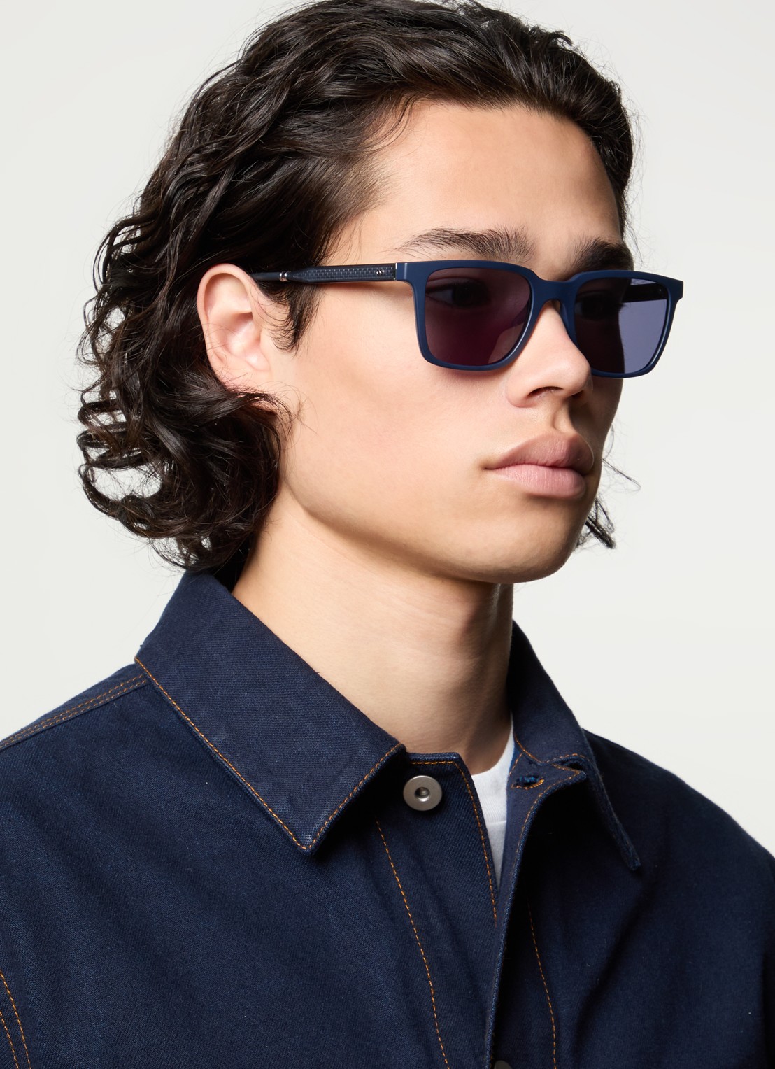 Oliver Peoples Mr. Federer zonnebril OV5553SU - voorkant 2 donkerbruin