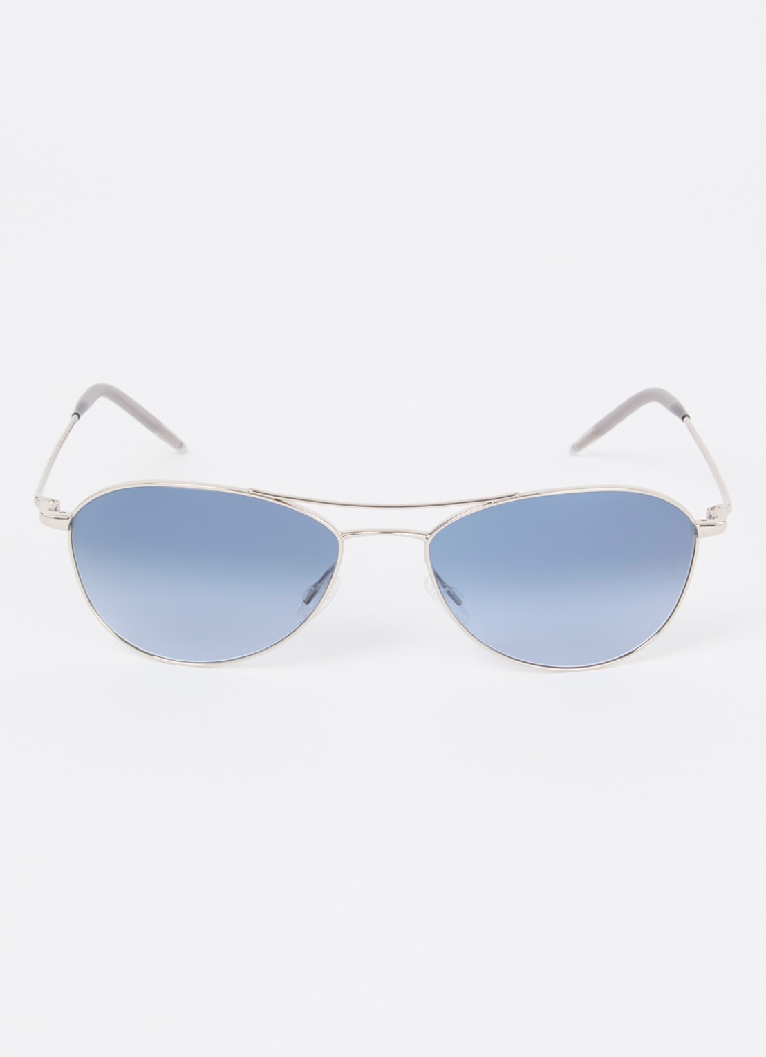 Oliver Peoples Piloten zonnebril OV1358S - detail 2 zilver