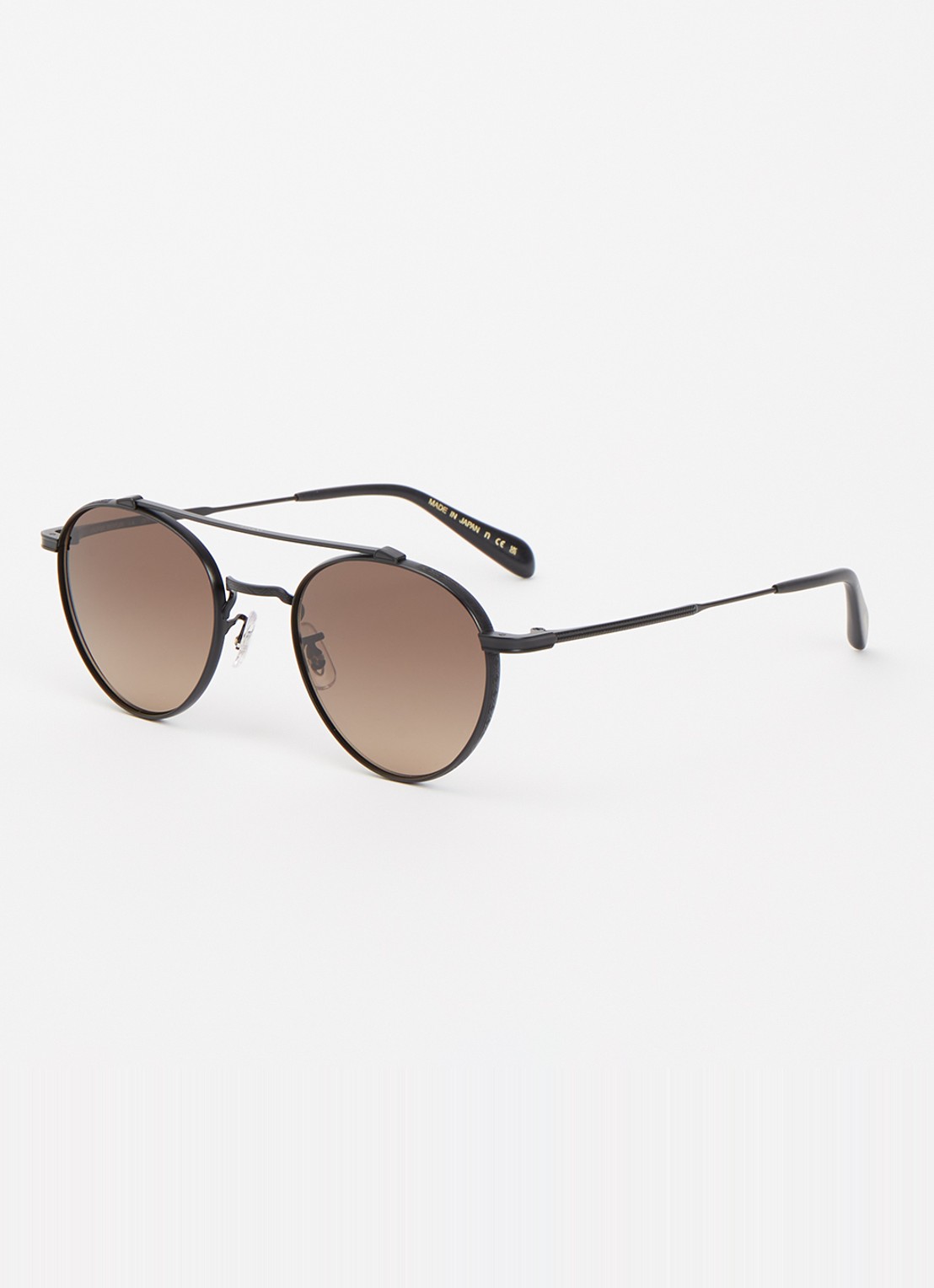 Oliver Peoples Piloten zonnebril PO3404S - voorkant 4 donkerbruin