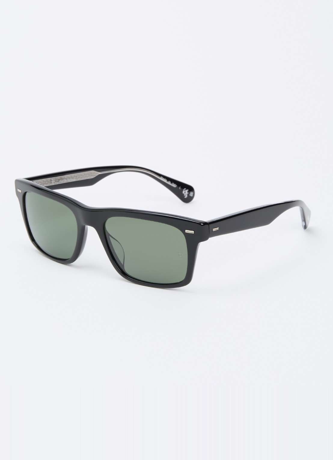Oliver Peoples R-16 zonnebril gepolariseerd OV5596SU - voorkant zwart