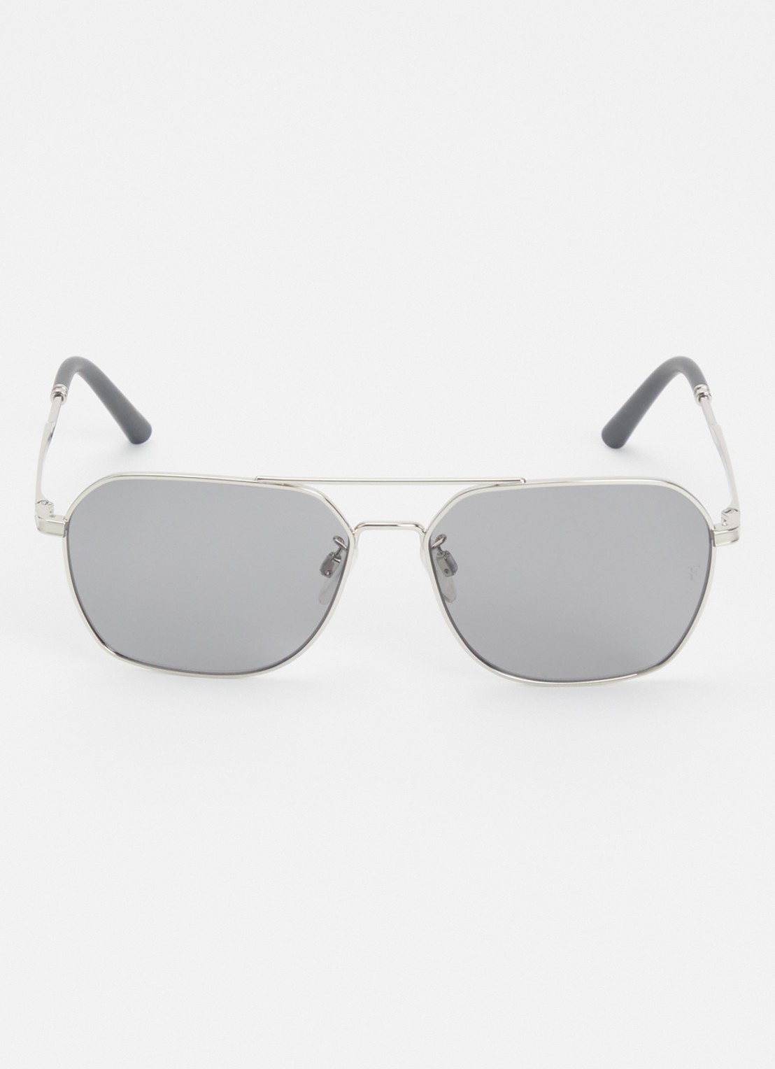 Oliver Peoples R-17 zonnebril OV1377S - detail 2 zilver