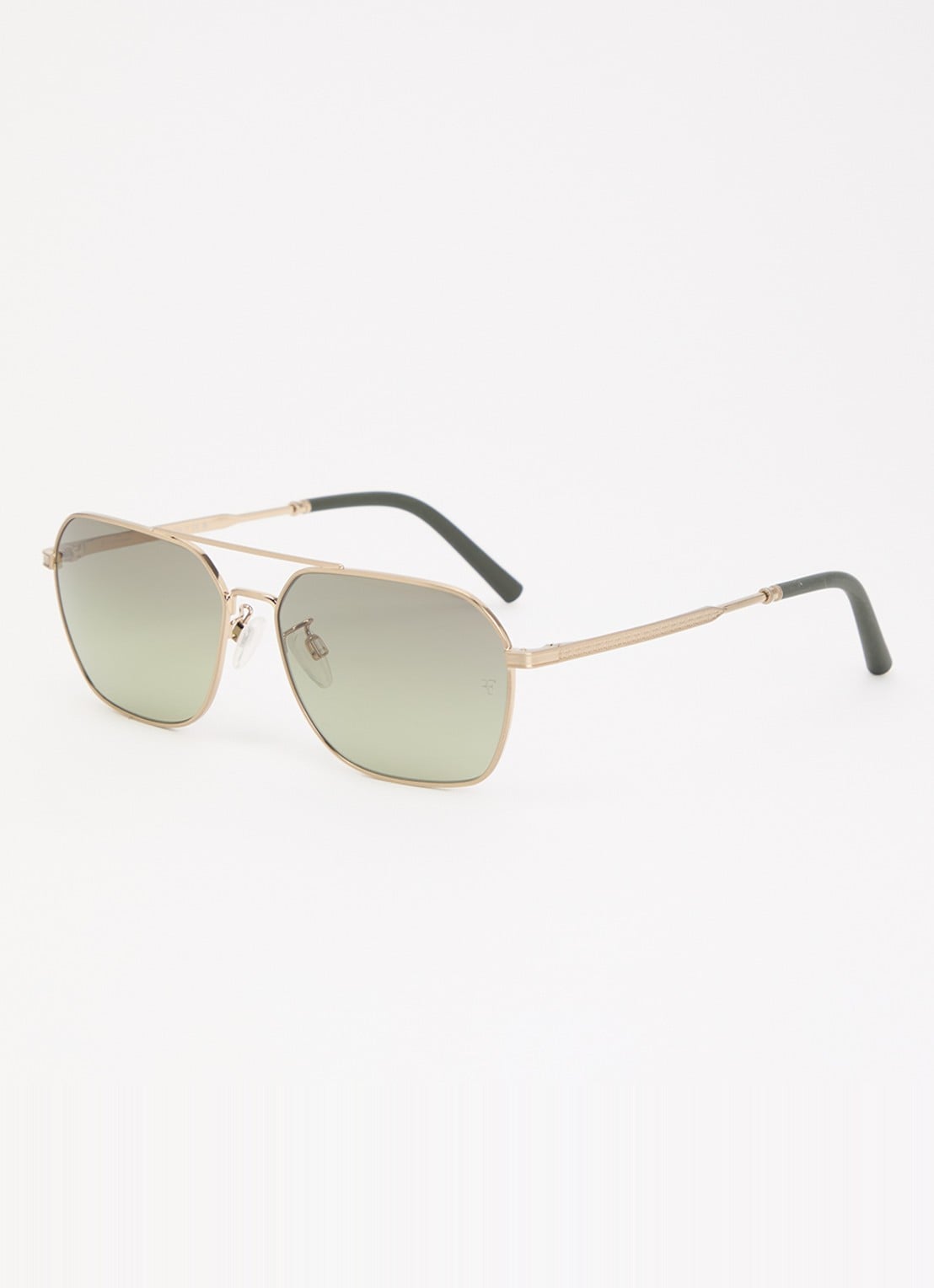 Oliver Peoples R-17 zonnebril OV1377S - voorkant goud
