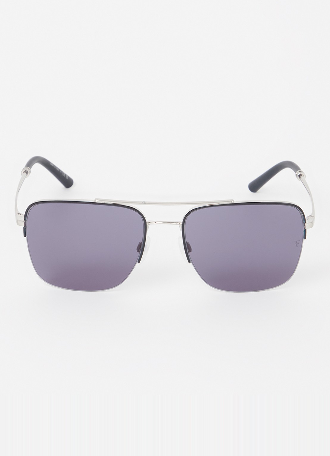 Oliver Peoples R-2 zonnebril OV1343S - detail zilver