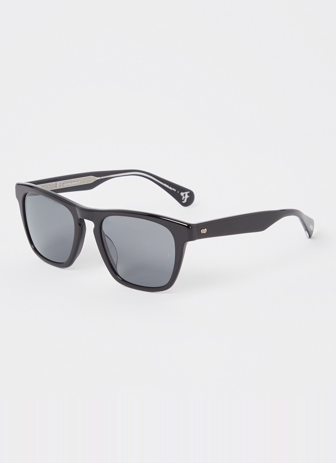 Oliver Peoples R-3 zonnebril gepolariseerd OV5555SU - voorkant zwart