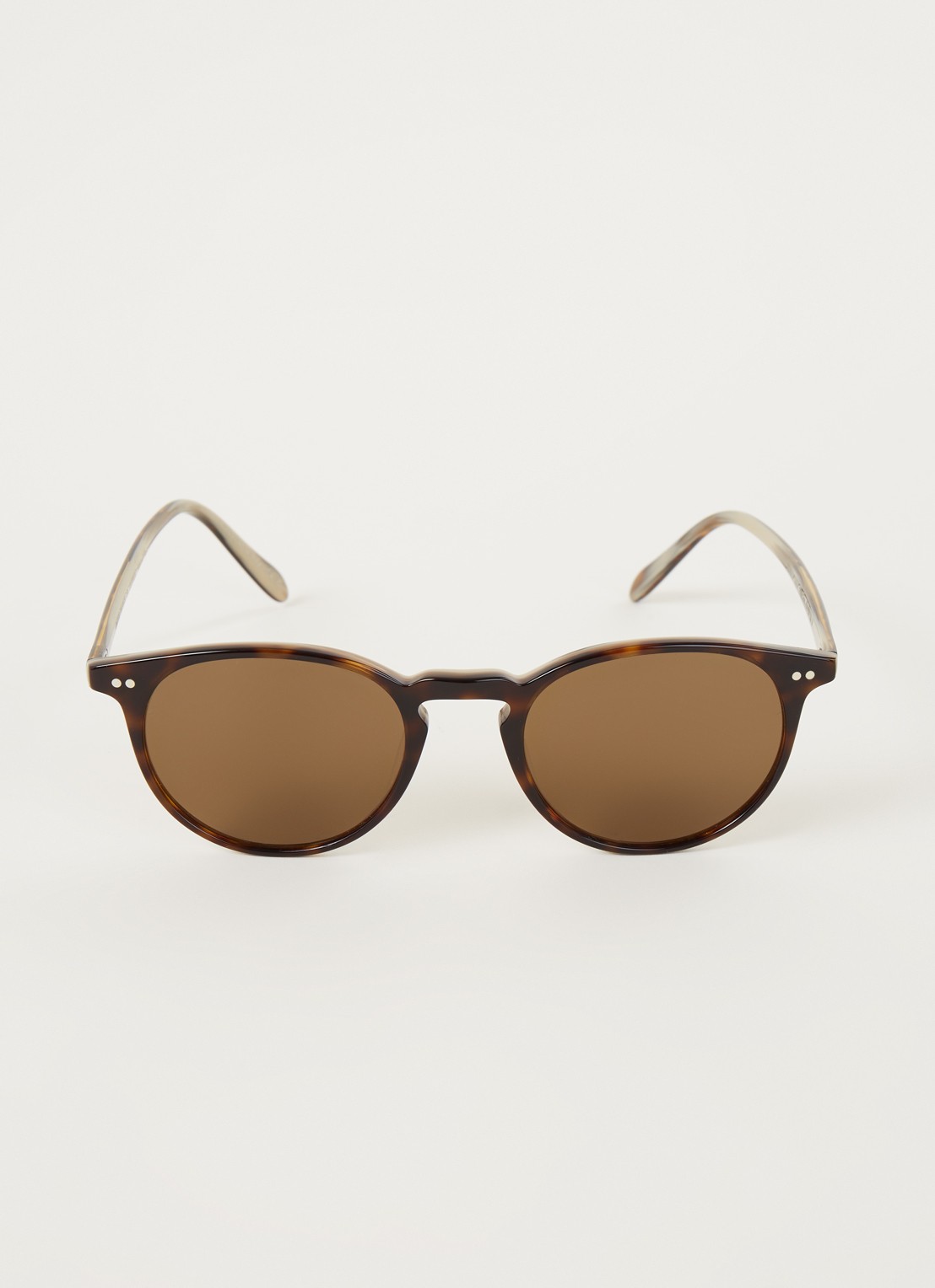 Oliver Peoples Riley Sun zonnebril OV5004SU  - voorkant 2 donkerbruin