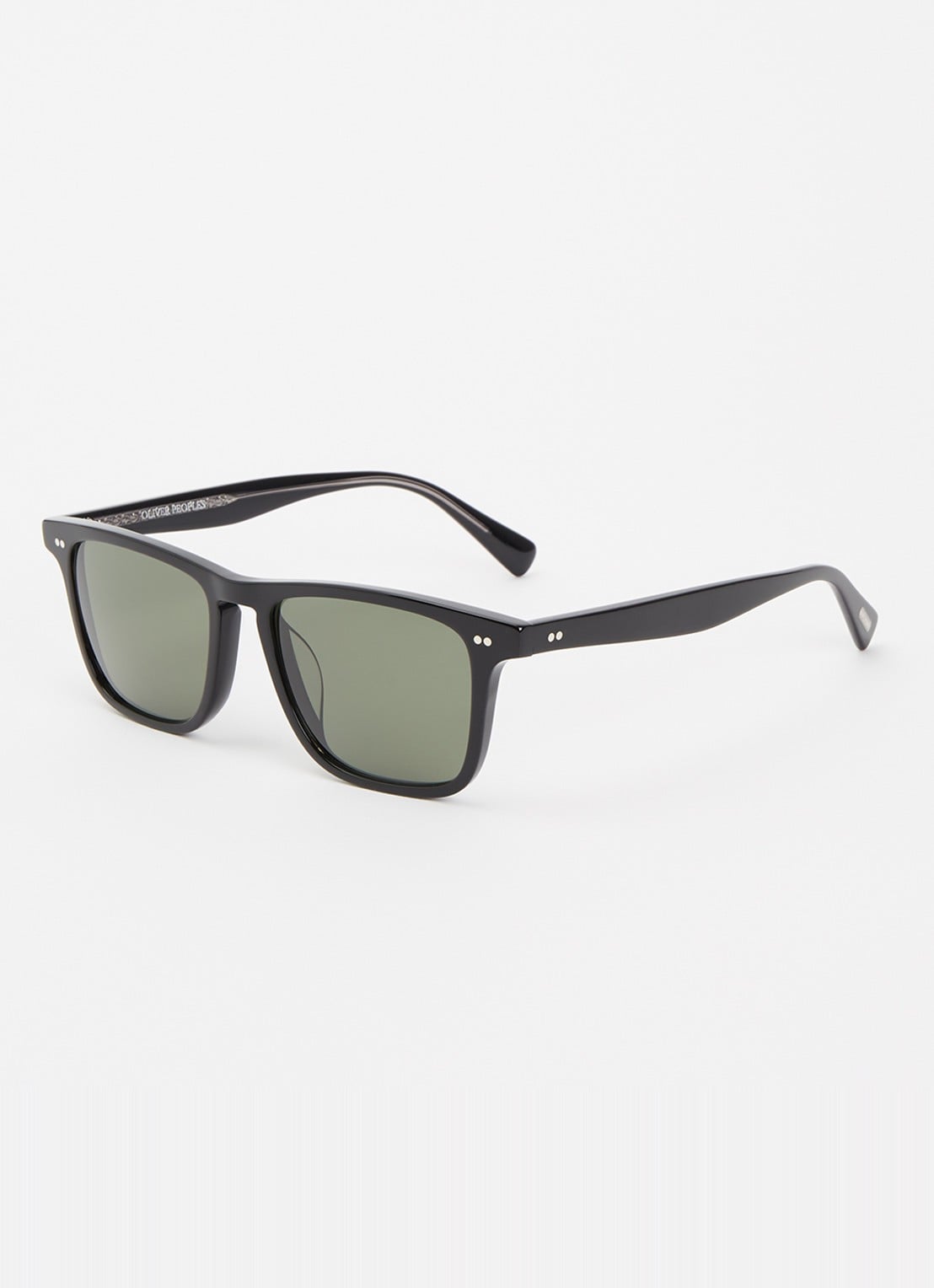 Oliver Peoples Wayfarer zonnebril gepolariseerd OV5629SU - voorkant zwart