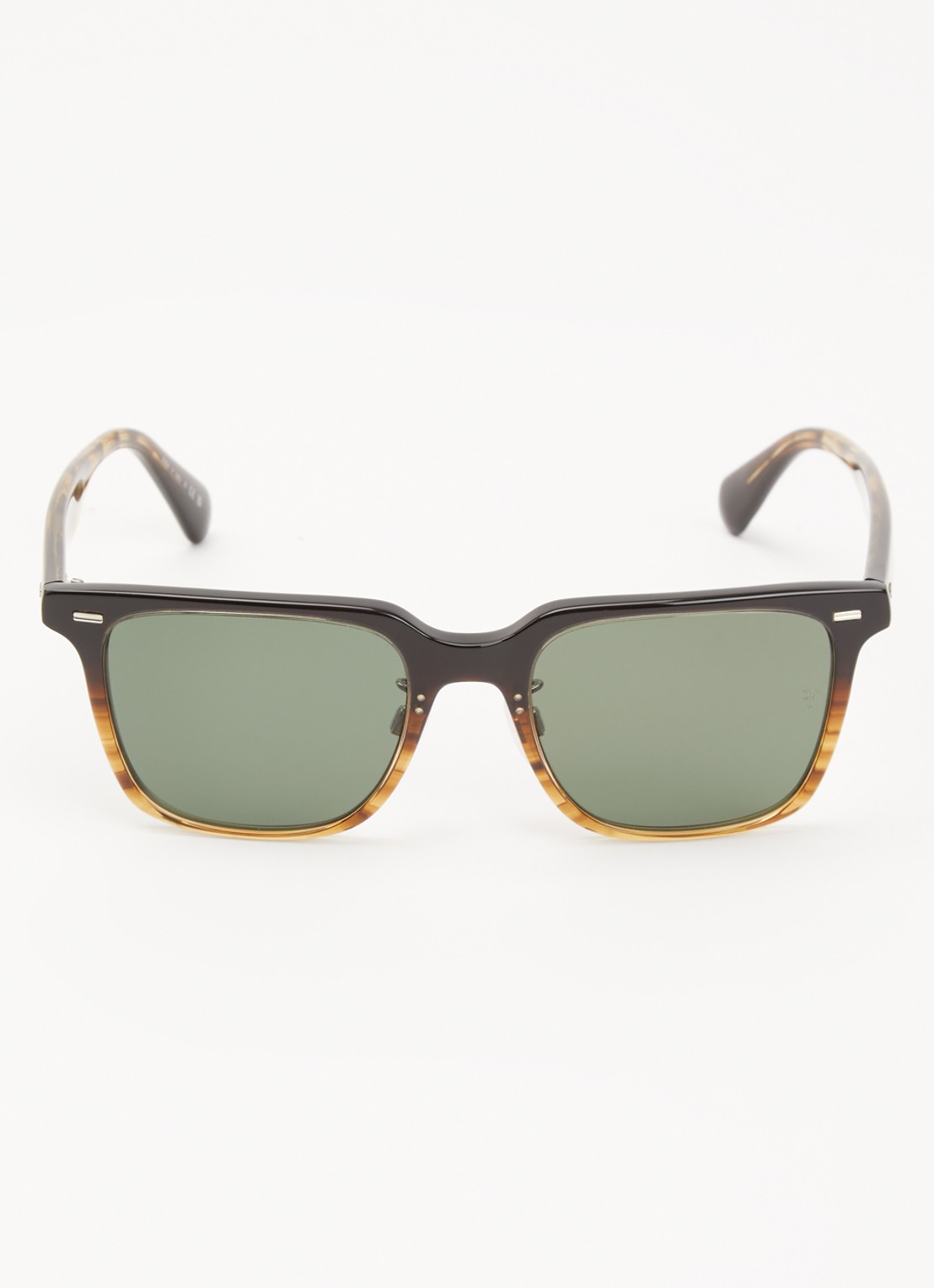 Oliver Peoples Wayfarer zonnebril OV5592S - detail 2 donkerbruin