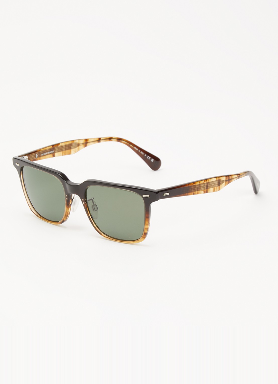 Oliver Peoples Wayfarer zonnebril OV5592S - voorkant donkerbruin