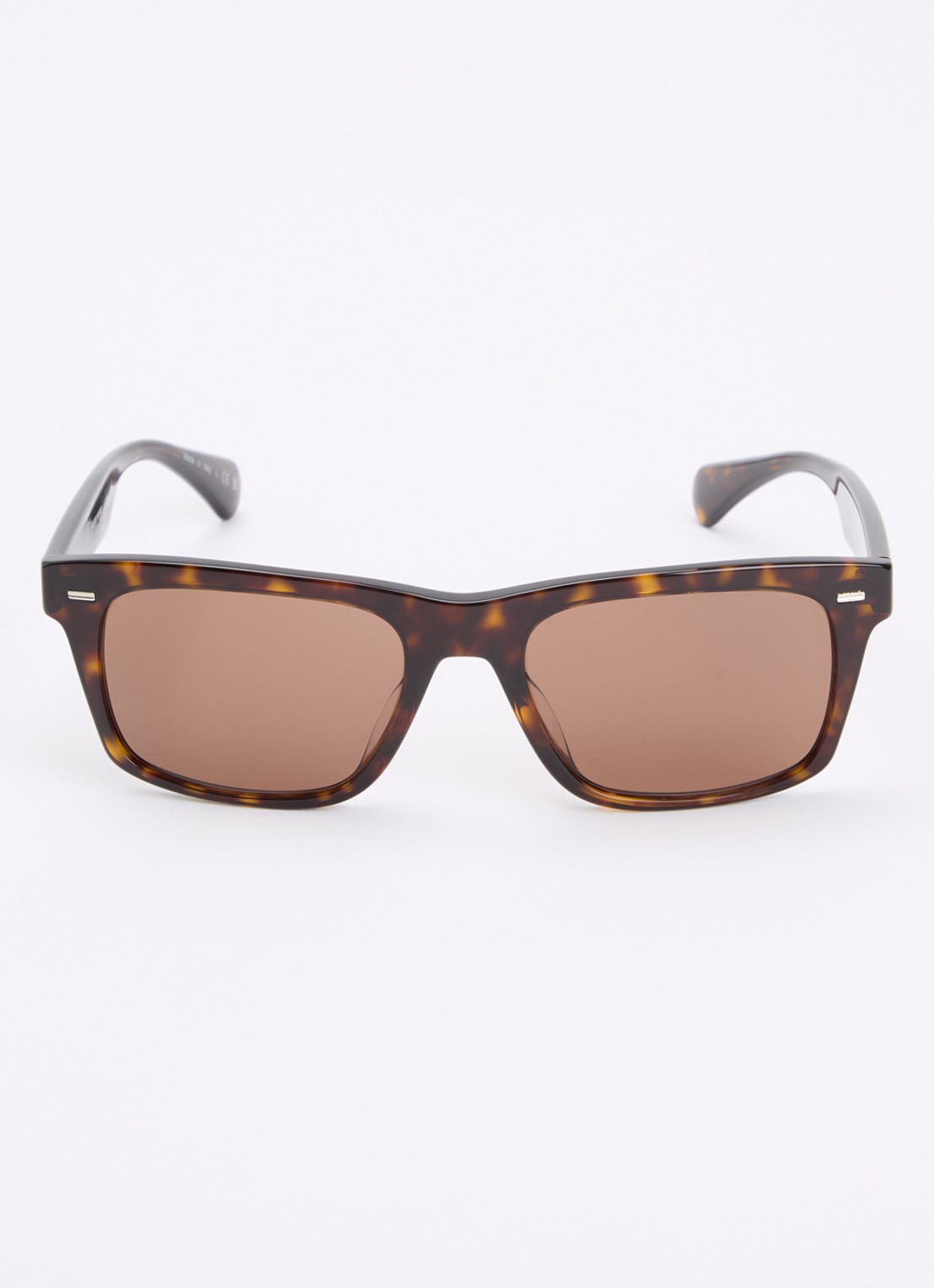 Oliver Peoples Wayfarer zonnebril OV5596SU - detail donkerbruin