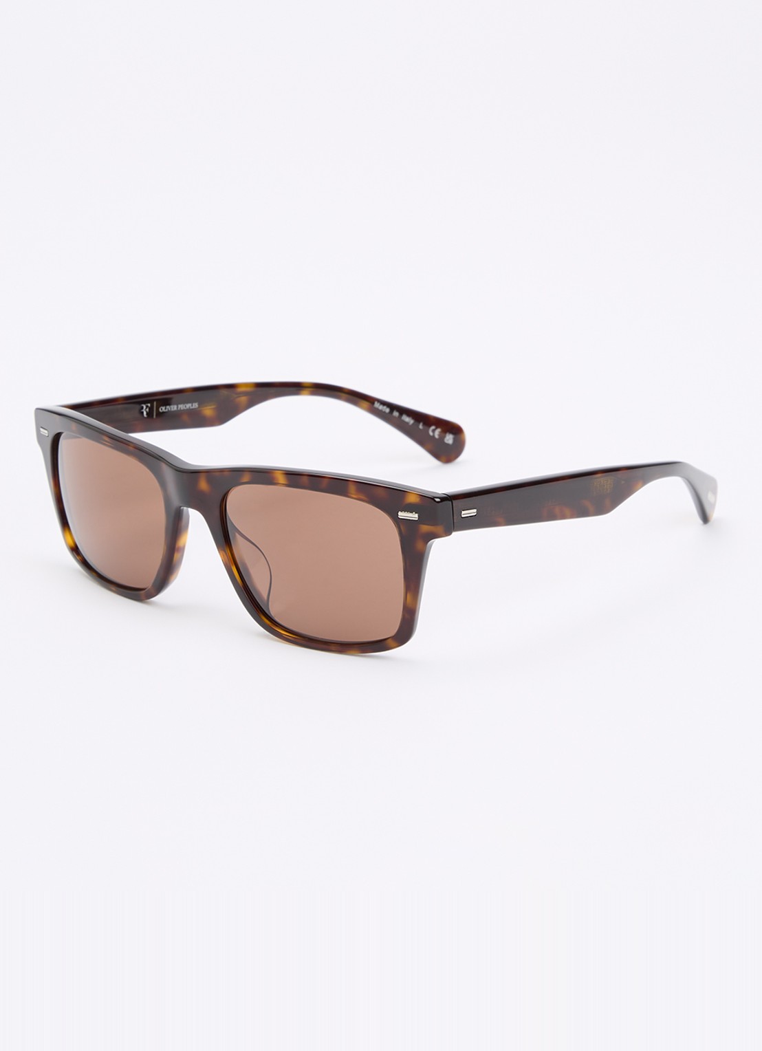 Oliver Peoples Wayfarer zonnebril OV5596SU - voorkant 4 donkerbruin