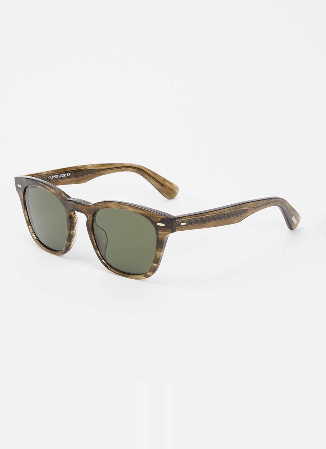 Oliver Peoples Wayfarer zonnebril OV5632SU - voorkant olijfgroen
