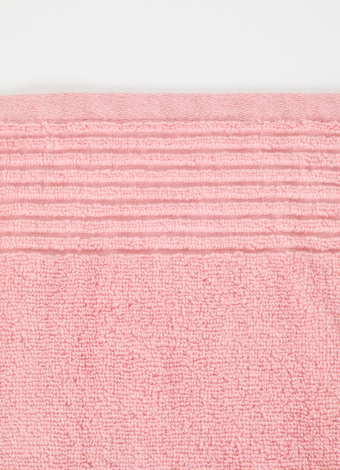 Olivier Desforges Alizee badhanddoek  - 450 gr/m² - 100 x 50 cm - detail 2 oranje