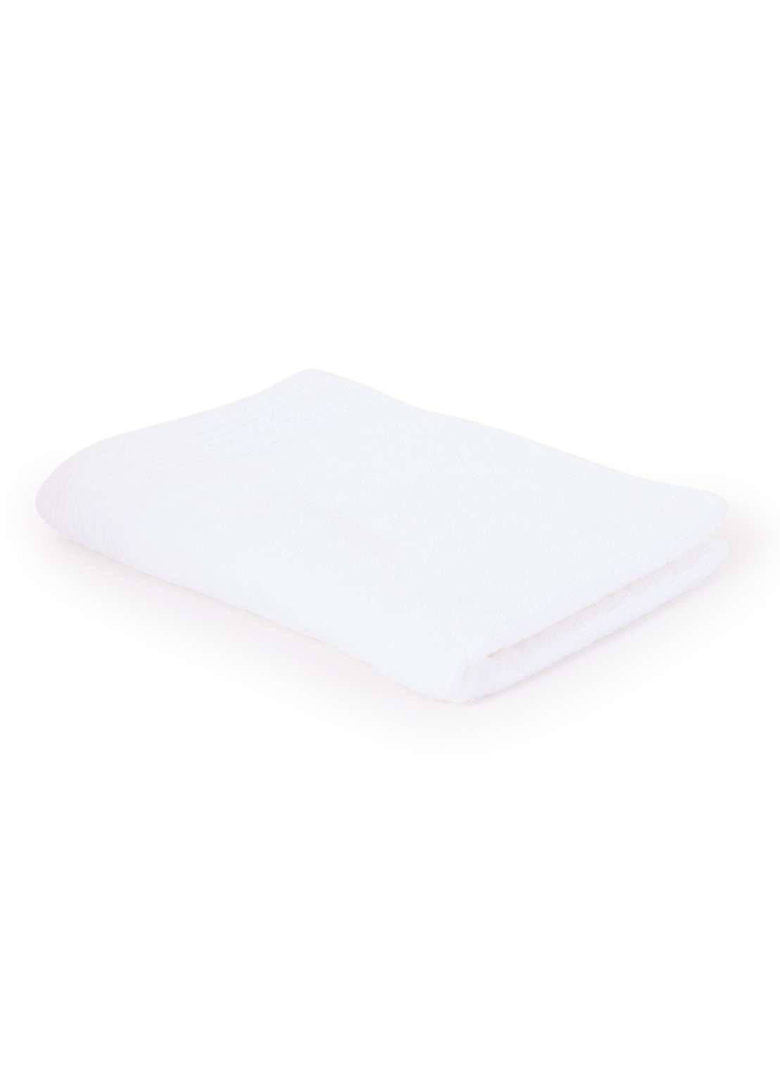 Olivier Desforges Alizee badhanddoek  - 450 gr/m² - 100 x 50 cm - voorkant 2 wit