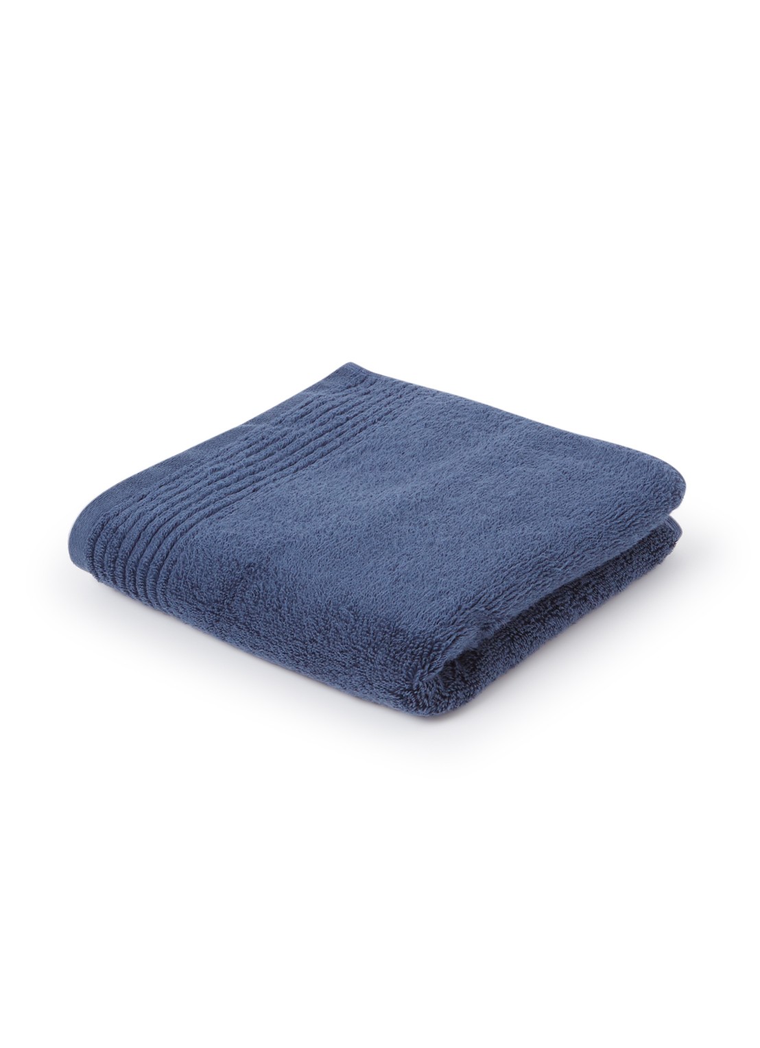 Olivier Desforges Alizee badhanddoek  - 450 gr/m² - 100 x 50 cm - voorkant donkerblauw