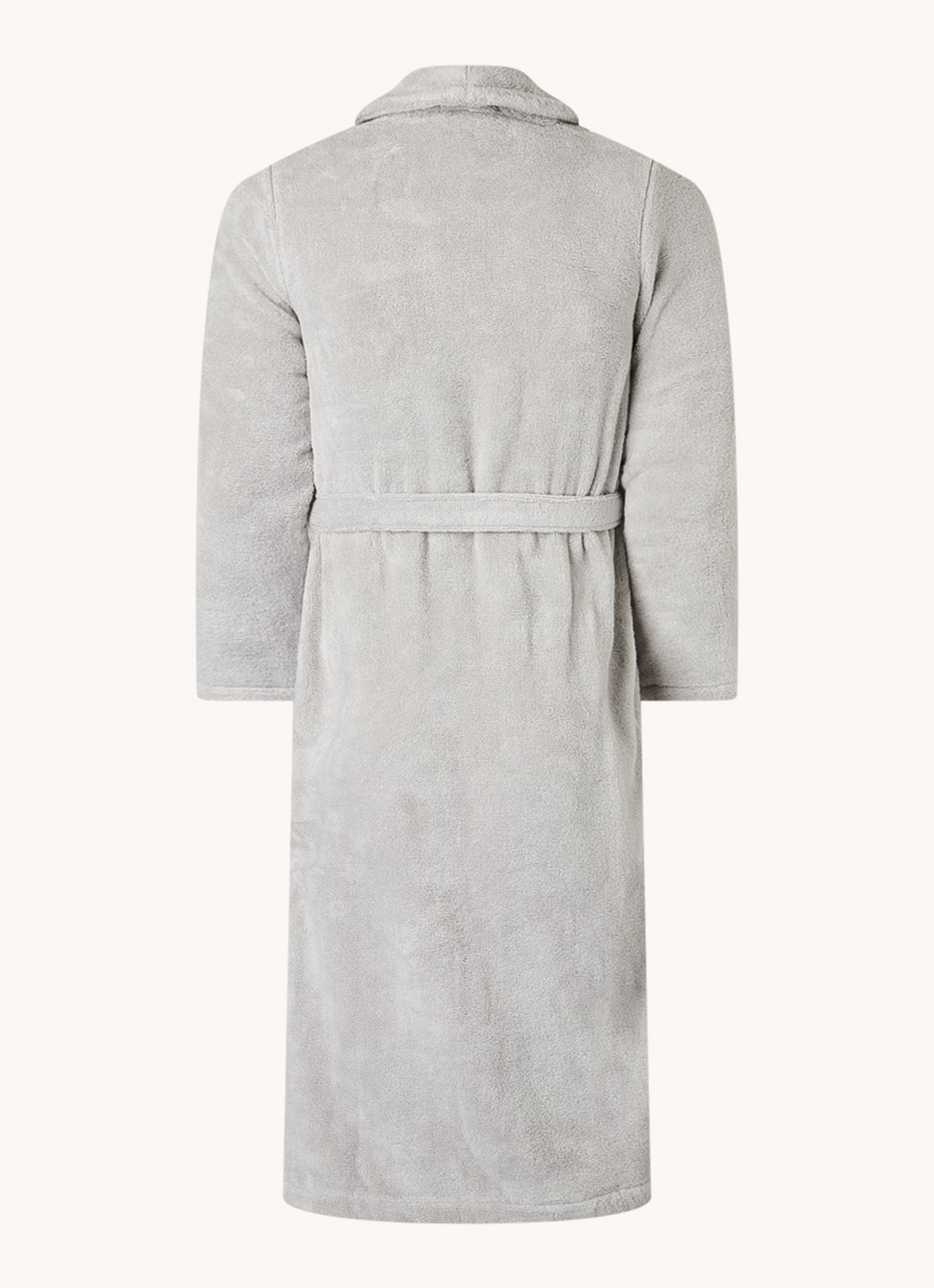 Olivier Desforges Alizee badjas van katoen - unisex - achterkant 2 grijs