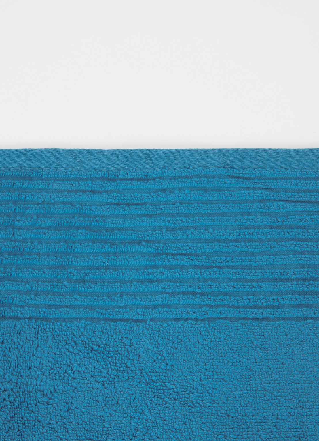 Olivier Desforges Alizee badlaken - 450 gr/m² - 100 x 150 cm - detail aquablauw