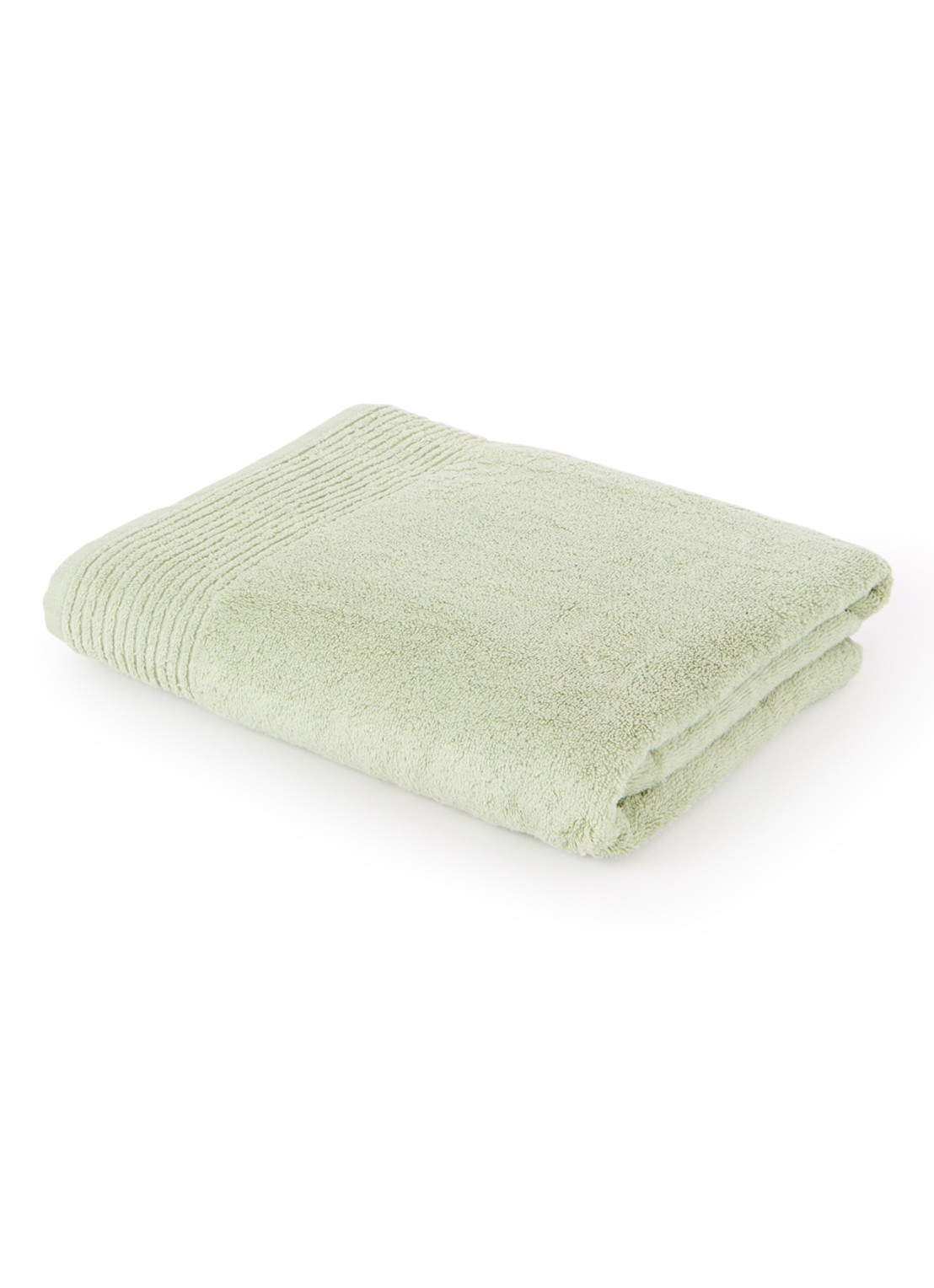 Olivier Desforges Alizee badlaken - 450 gr/m² - 100 x 150 cm - voorkant lichtgroen