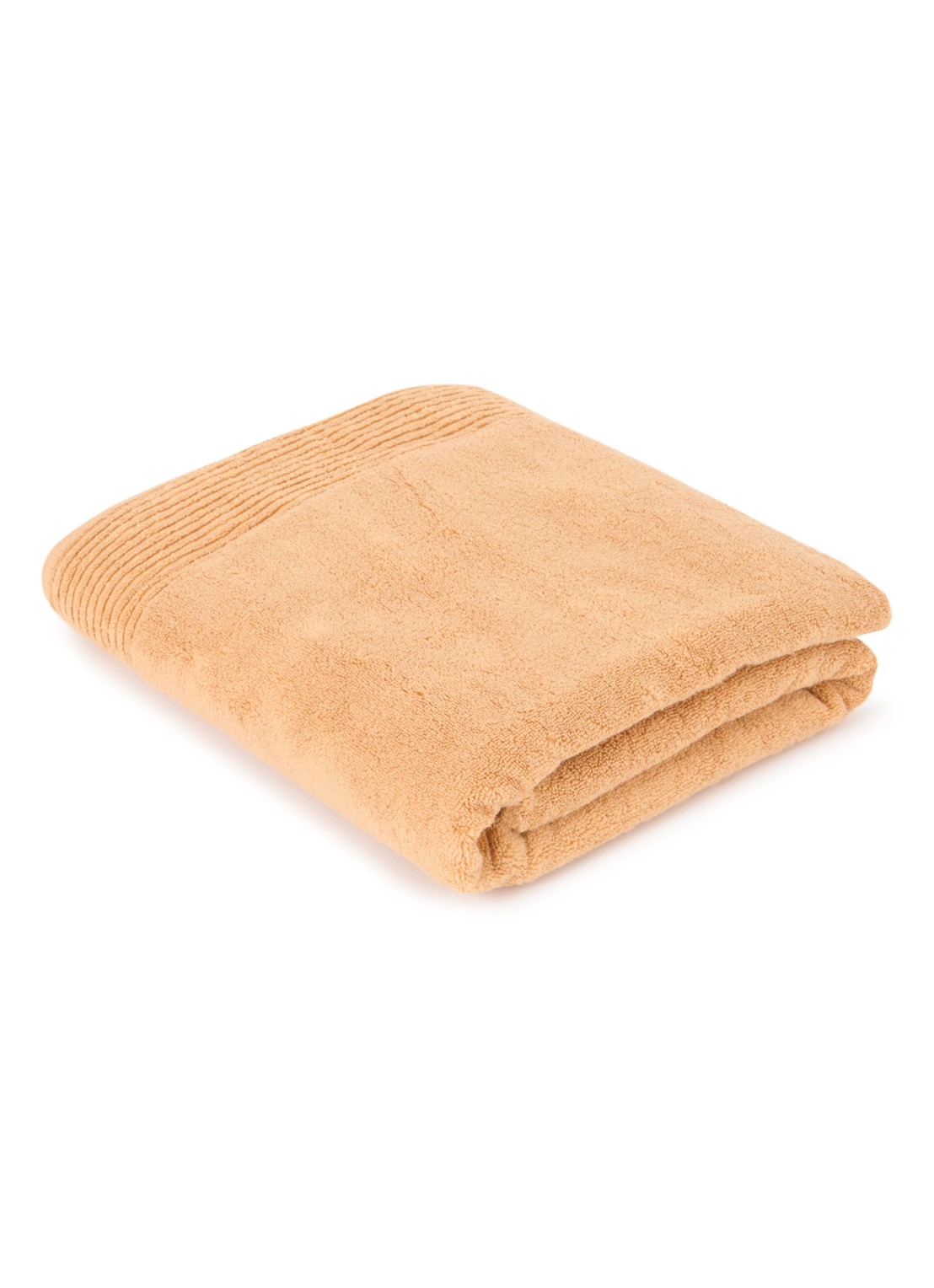 Olivier Desforges Alizee badlaken - 450 gr/m² - 100 x 150 cm - voorkant 2 abrikoos